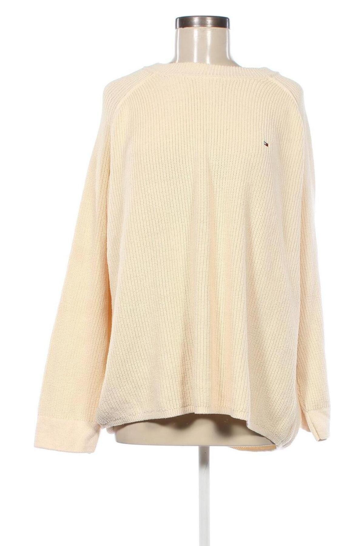 Damenpullover Tommy Hilfiger, Größe L, Farbe Beige, Preis 120,49 €