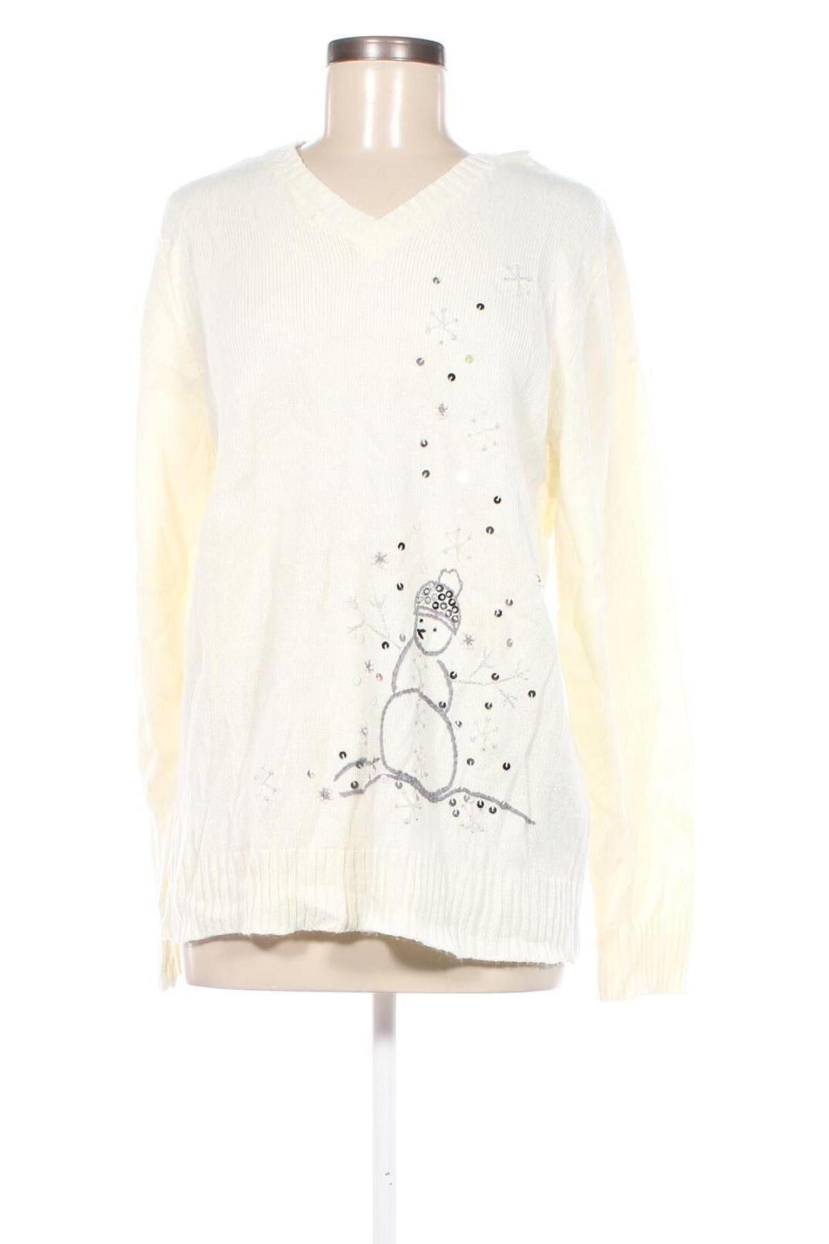 Damski sweter White Stag, Rozmiar XL, Kolor Biały, Cena 51,99 zł