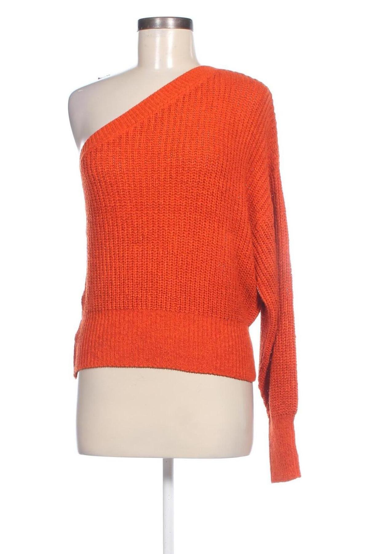 Damenpullover Zara Knitwear, Größe M, Farbe Orange, Preis 5,99 €