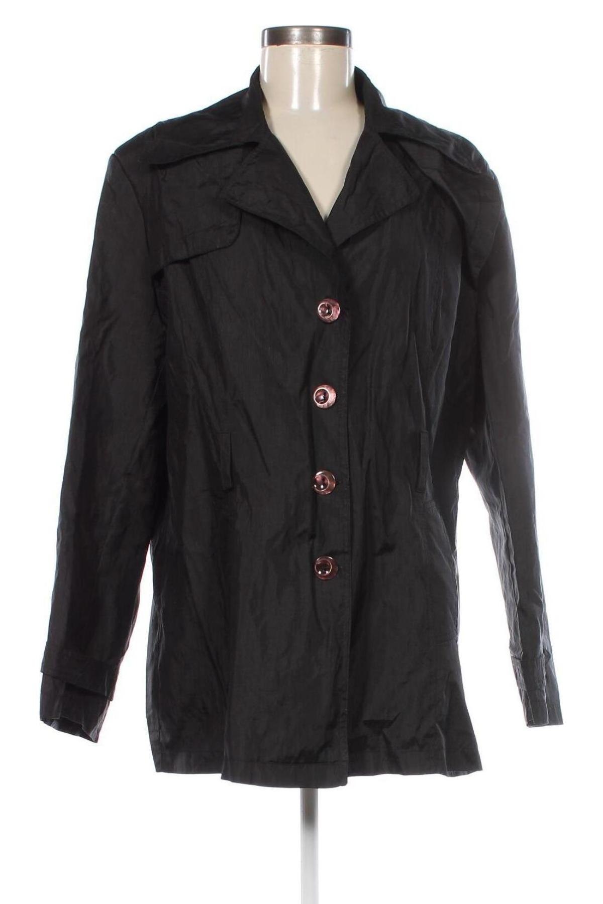 Damen Trench Coat, Größe L, Farbe Schwarz, Preis € 65,57