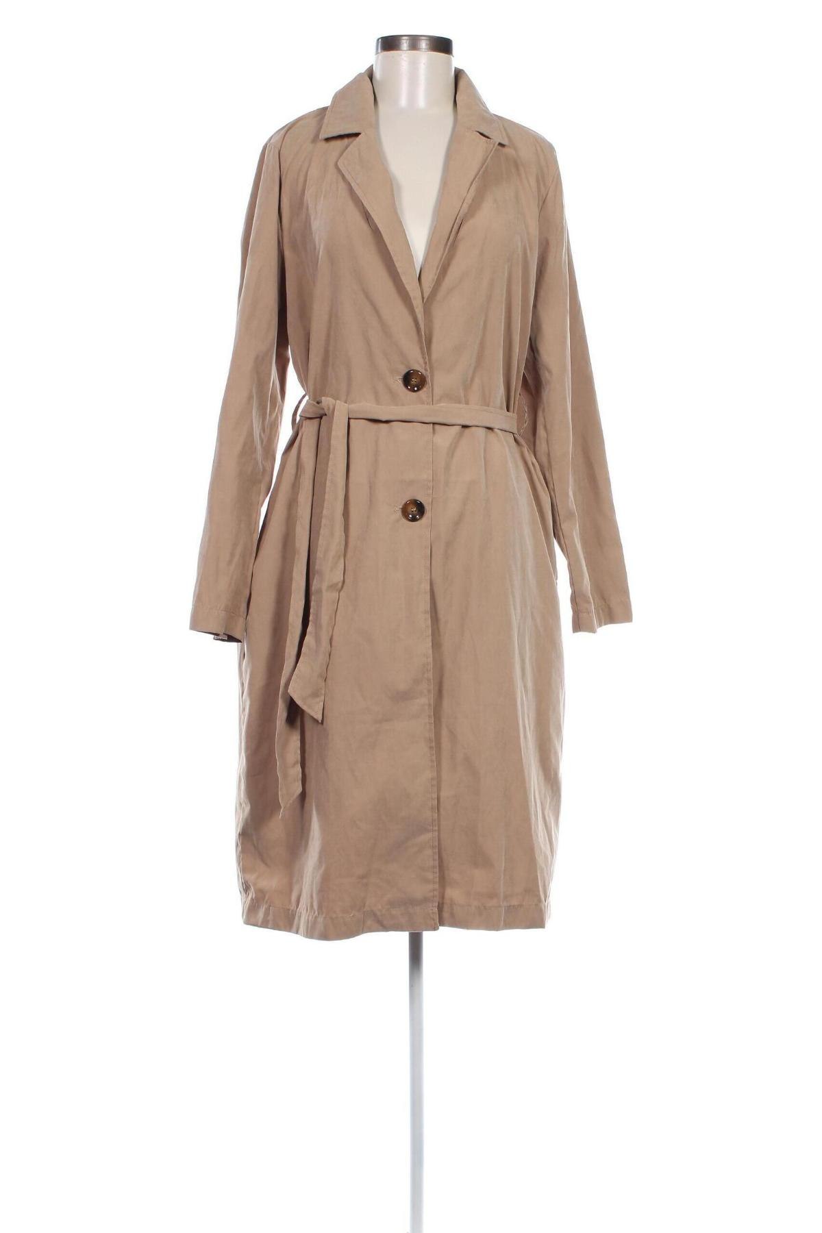 Damen Trenchcoat Jdy, Größe L, Farbe Beige, Preis 19,49 €