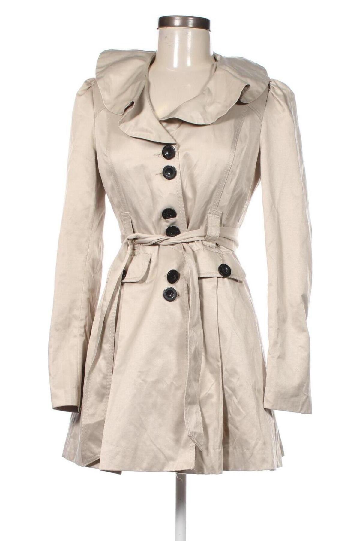 Damen Trenchcoat Lipsy London, Größe S, Farbe Beige, Preis 16,99 €