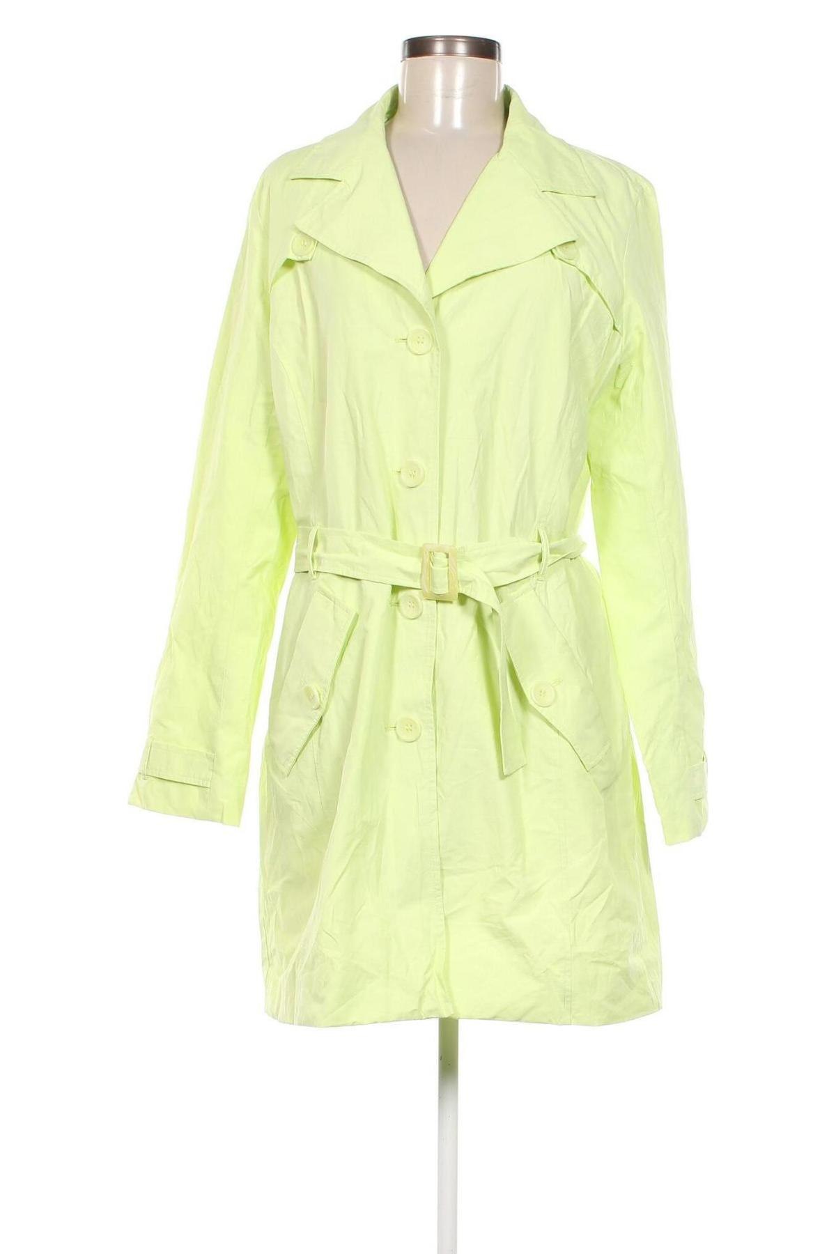 Damen Trenchcoat More & More, Größe L, Farbe Grün, Preis 36,99 €