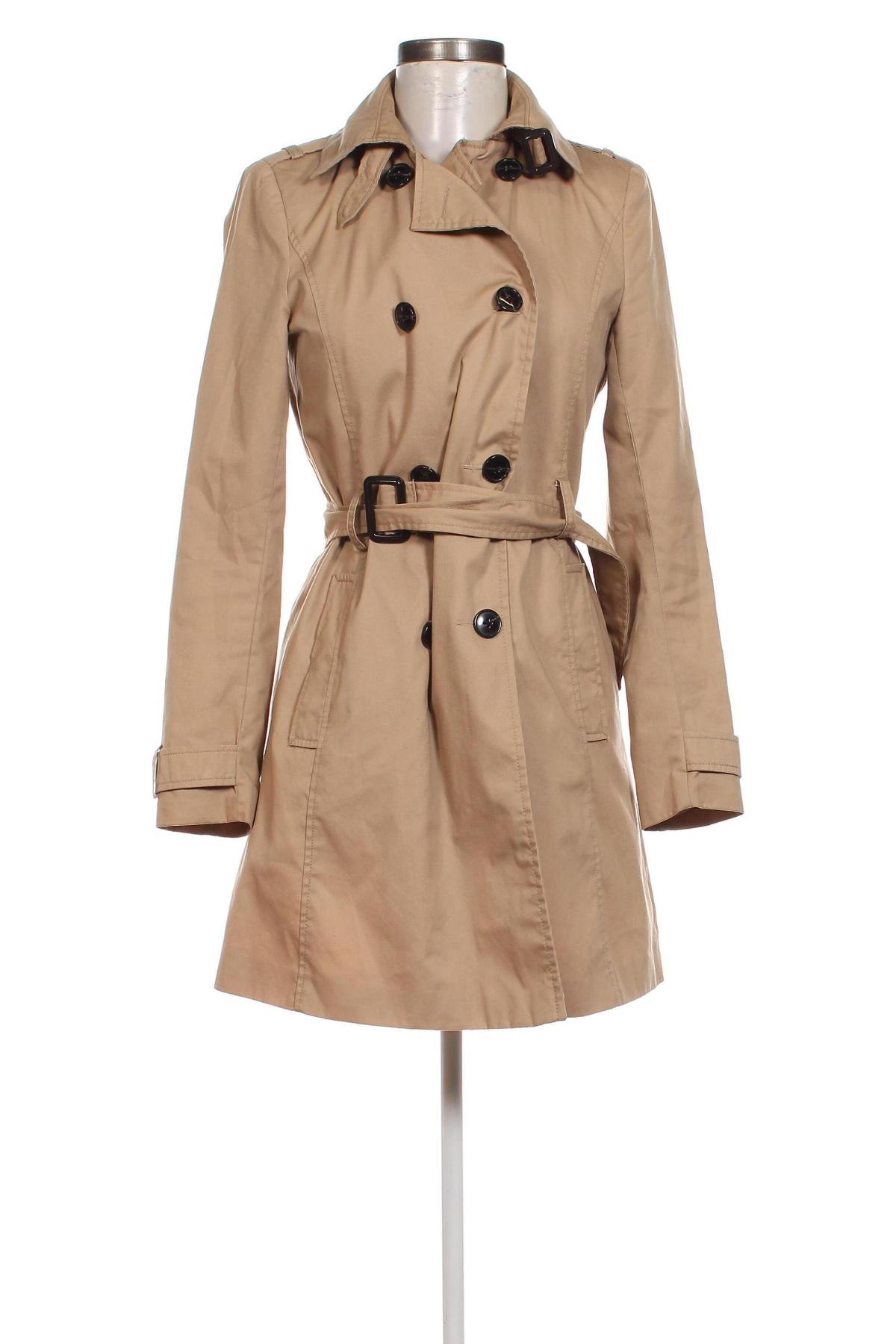 Damen Trench Coat Stradivarius, Größe S, Farbe Beige, Preis € 34,78