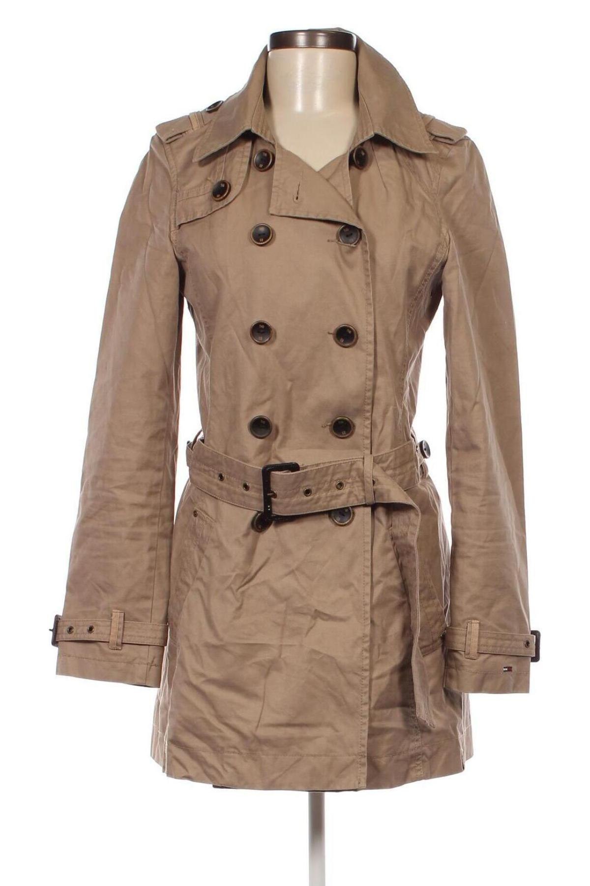 Trench de femei Tommy Hilfiger, Mărime M, Culoare Bej, Preț 276,99 Lei