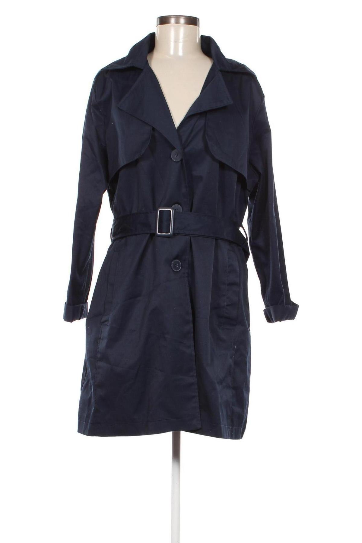 Damen Trench Coat Up 2 Fashion, Größe L, Farbe Blau, Preis € 16,99