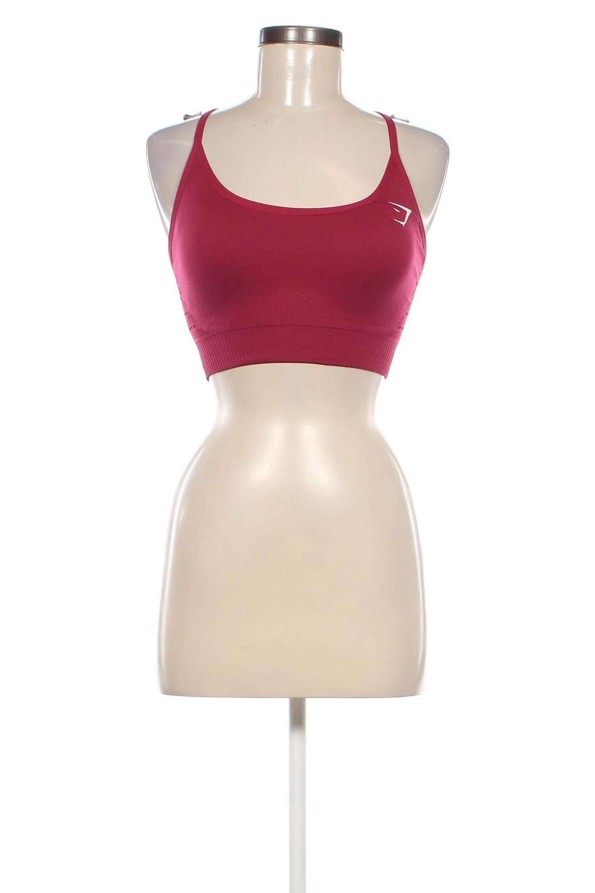 Damen Sporttop Gymshark, Größe M, Farbe Rot, Preis € 20,41