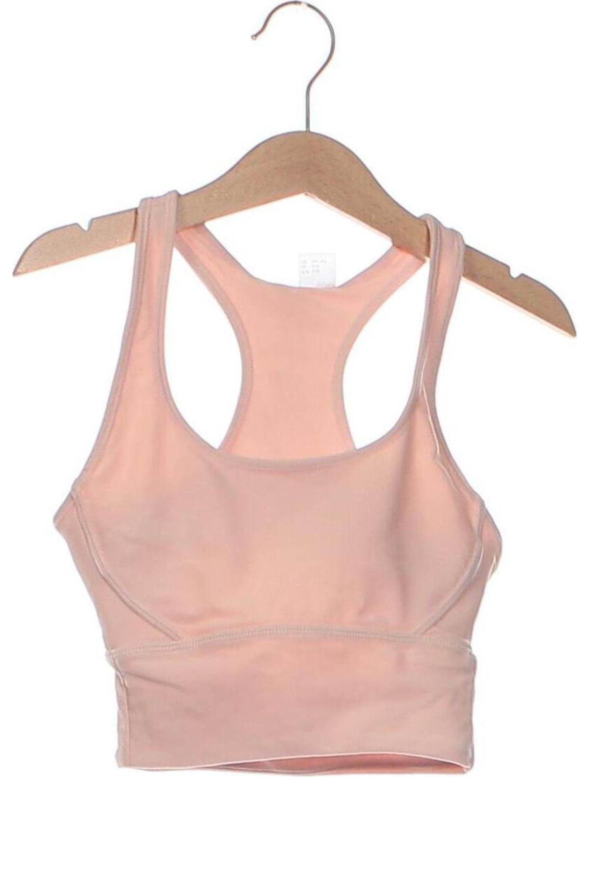 Damen Sporttop H&M Divided, Größe XXS, Farbe Rosa, Preis € 7,99