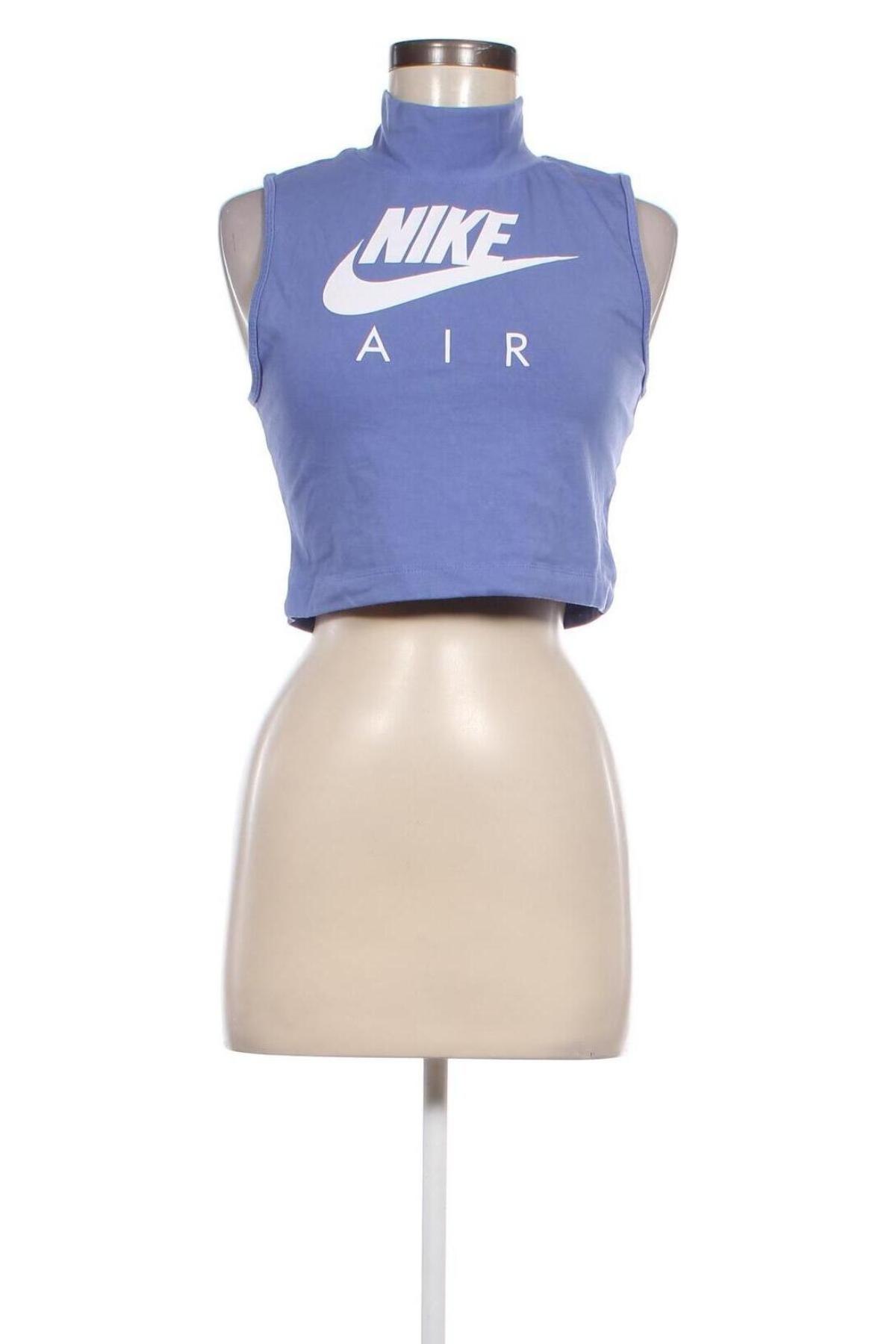 Damen Sporttop Nike, Größe M, Farbe Blau, Preis 22,99 €