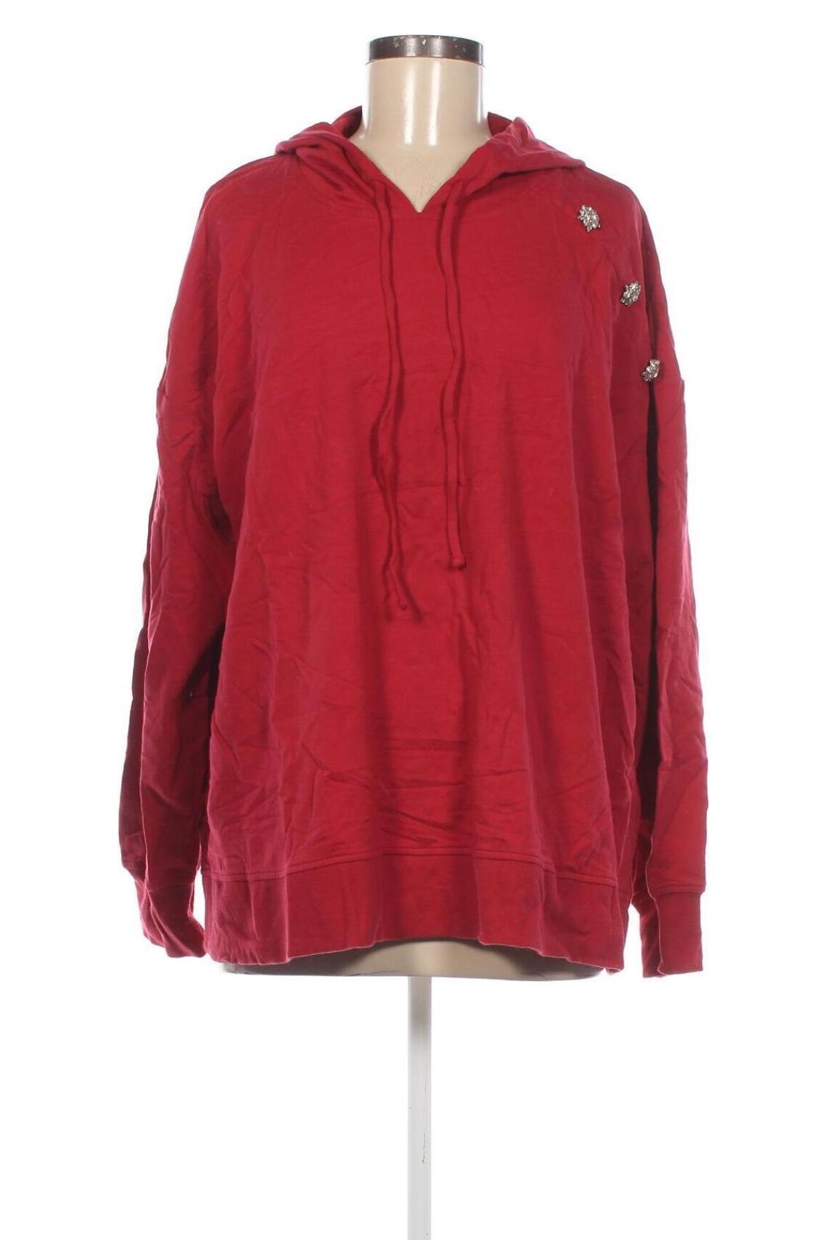 Damen Sweatshirt, Größe L, Farbe Rot, Preis € 7,49