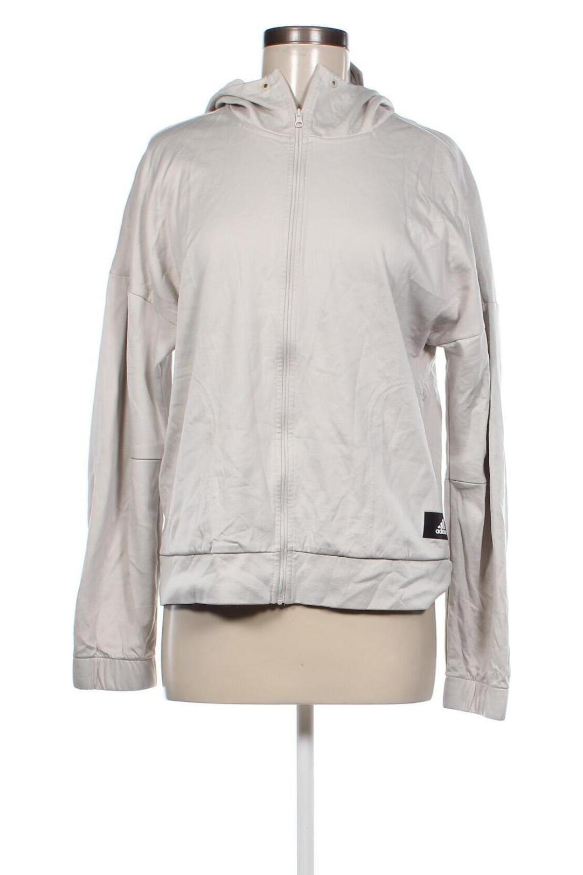 Damen Sweatshirt Adidas, Größe L, Farbe Beige, Preis 32,49 €