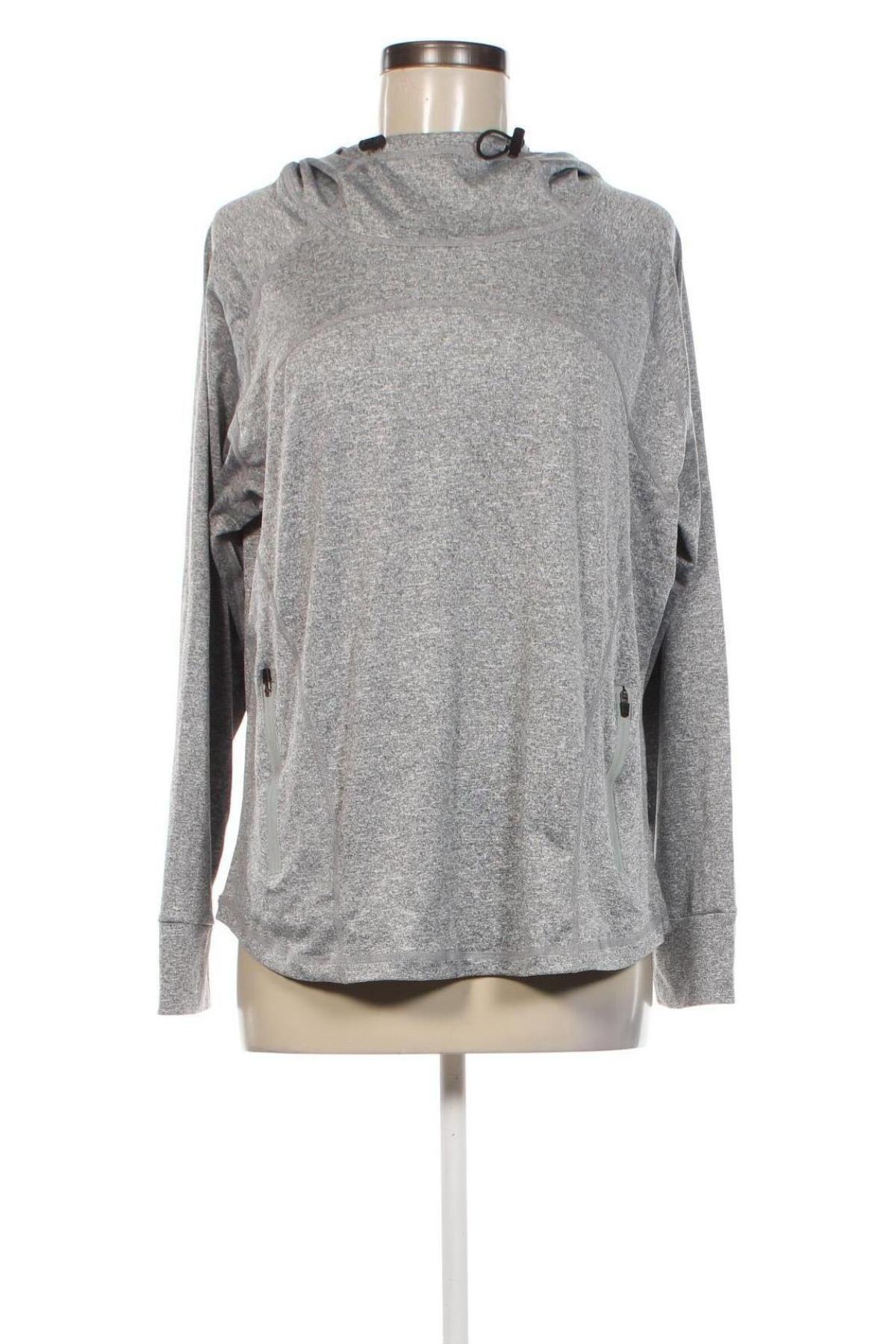 Damen Sweatshirt Ekouaer, Größe XXL, Farbe Grau, Preis 9,49 €