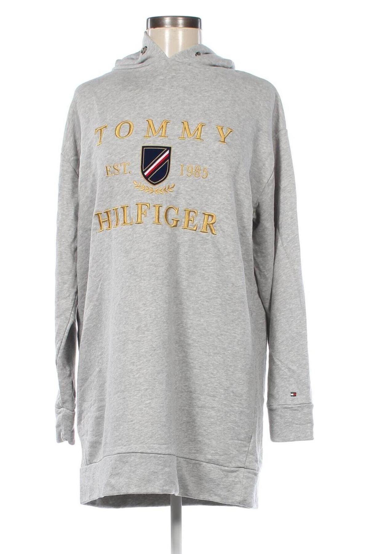 Дамски суичър Tommy Hilfiger, Размер S, Цвят Сив, Цена 89,49 лв.