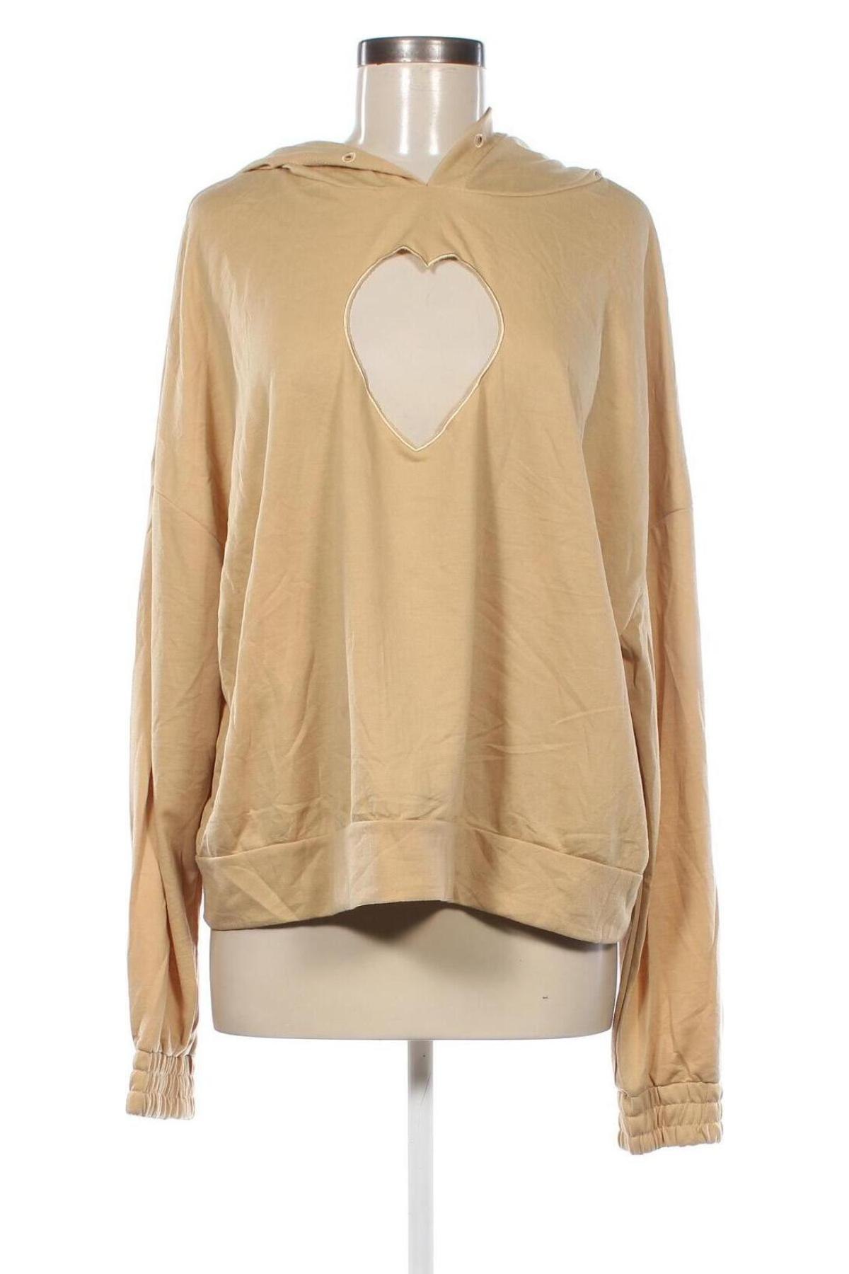 Damen Sweatshirt SHEIN, Größe XXL, Farbe Beige, Preis € 5,99