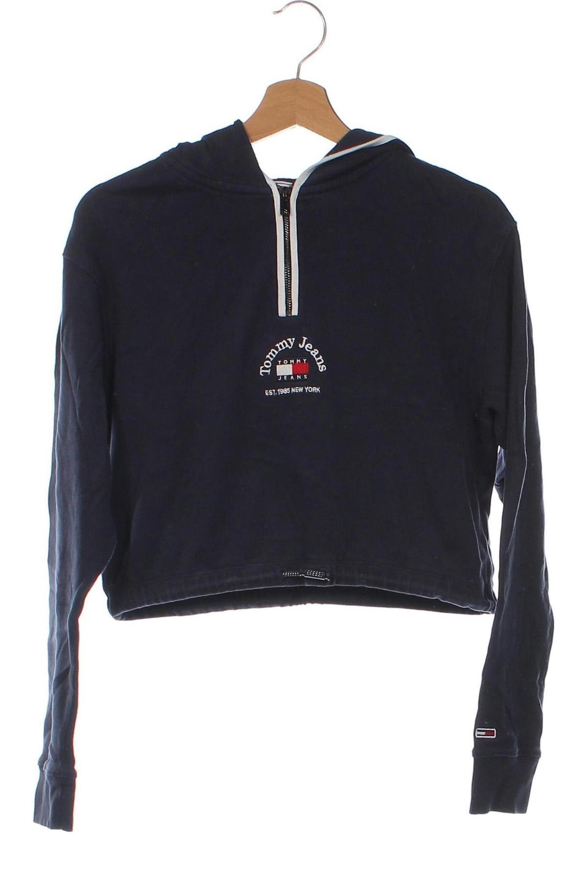 Damen Sweatshirt Tommy Jeans, Größe XS, Farbe Blau, Preis 24,99 €