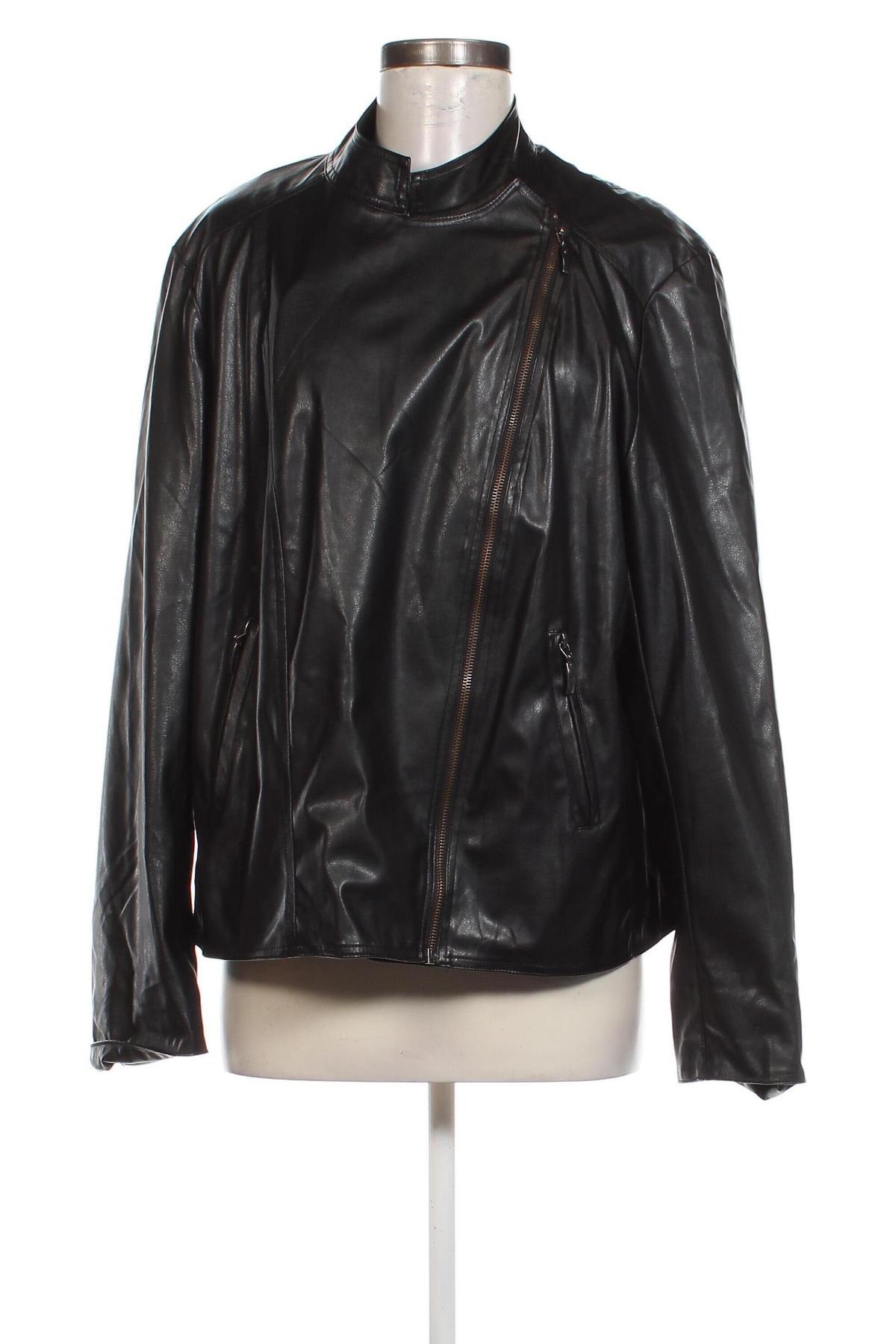 Damen Lederjacke, Größe L, Farbe Schwarz, Preis € 21,49