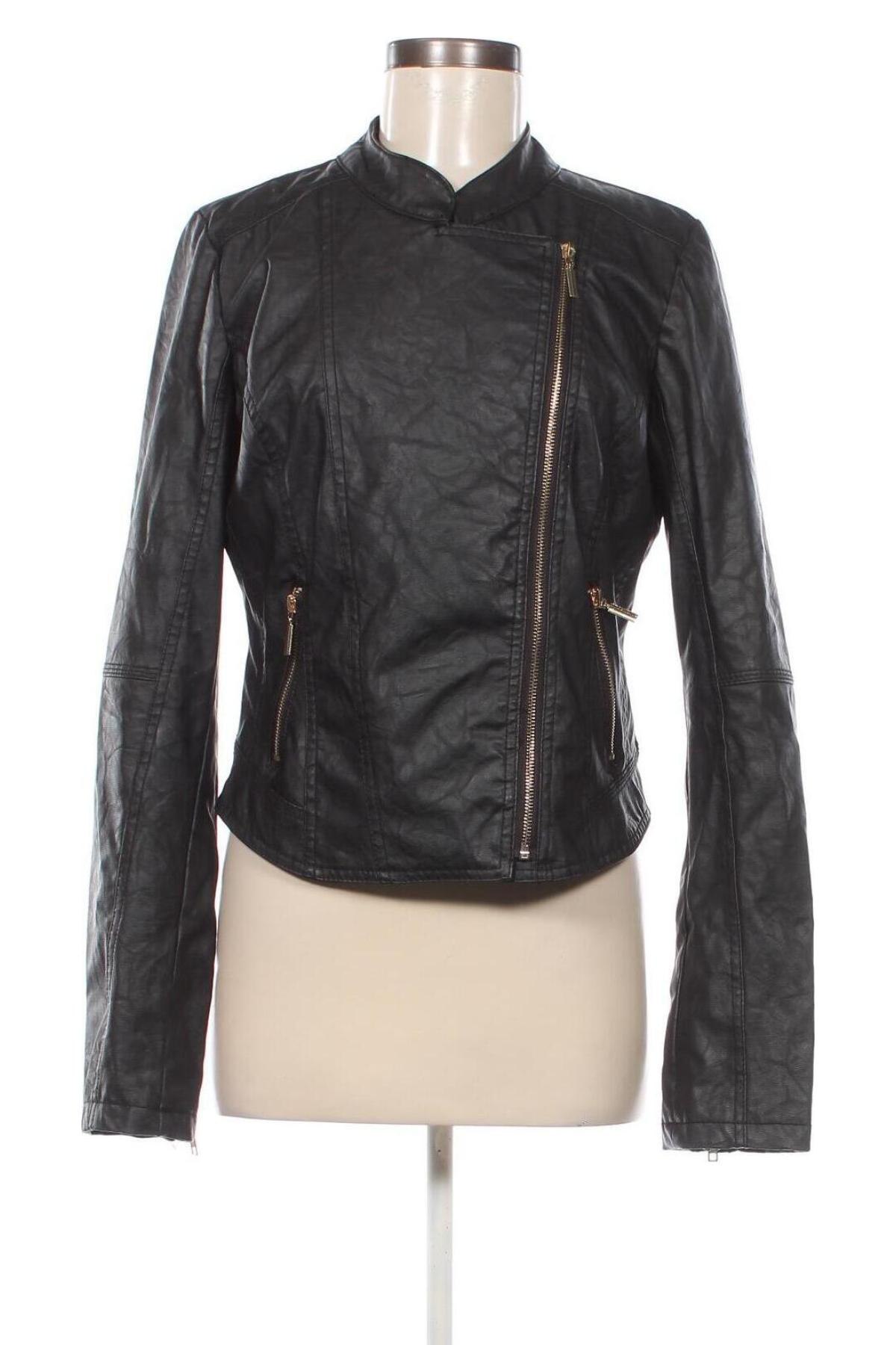 Damen Lederjacke Atmosphere, Größe M, Farbe Schwarz, Preis € 20,99