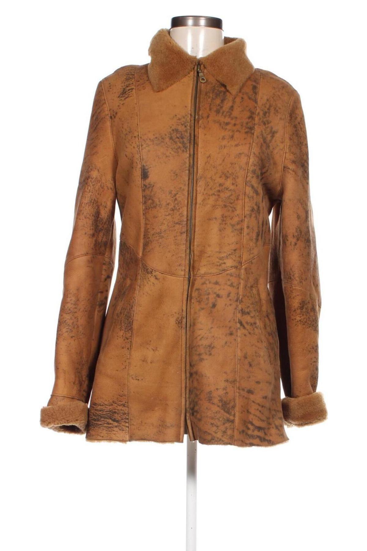 Damen Lederjacke Gallant, Größe M, Farbe Beige, Preis € 31,99