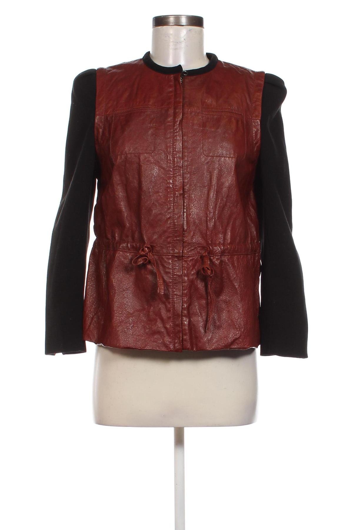 Damen Lederjacke H&M, Größe M, Farbe Braun, Preis € 34,99