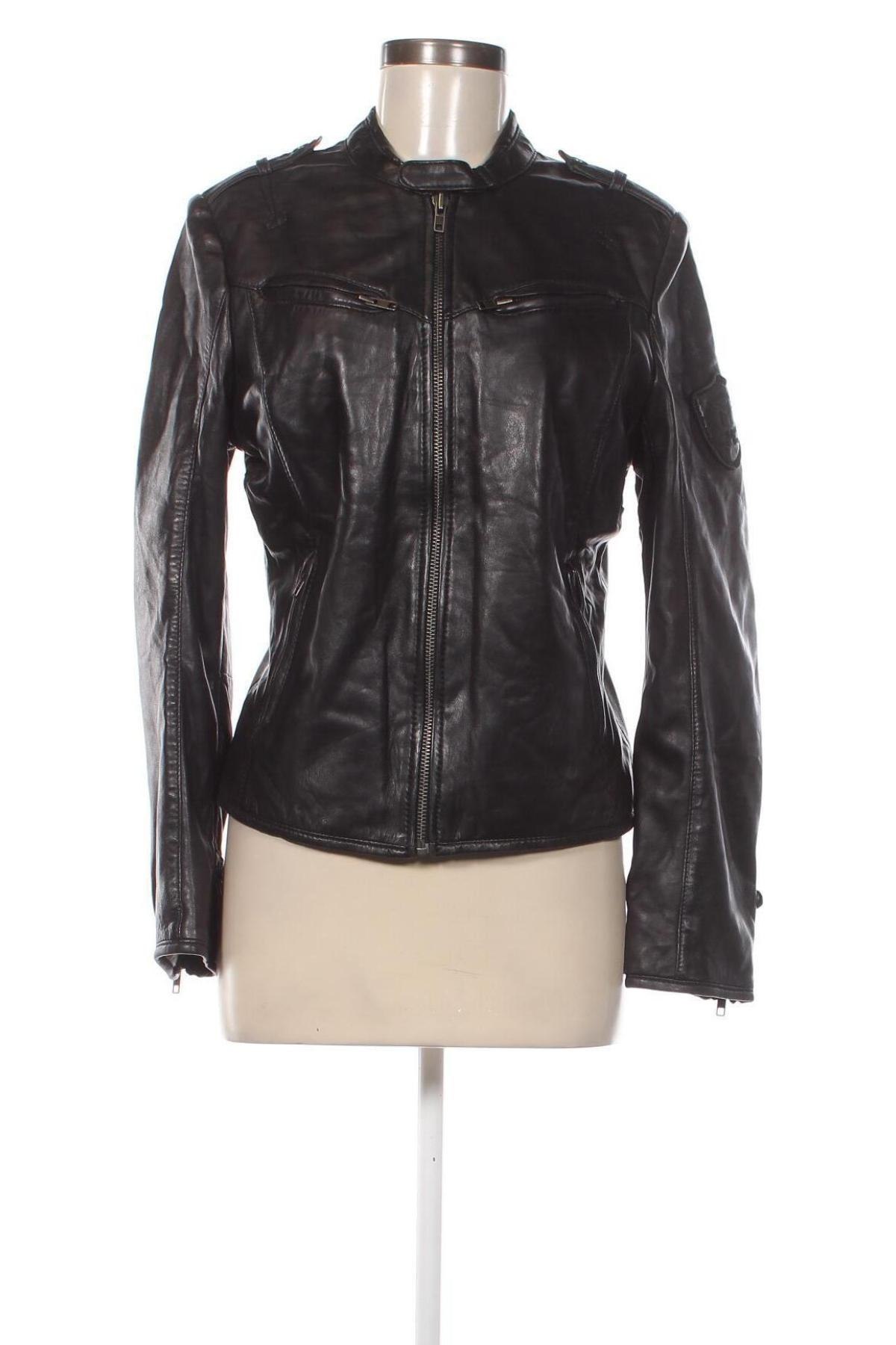 Damen Lederjacke Mauritius, Größe M, Farbe Schwarz, Preis 93,49 €