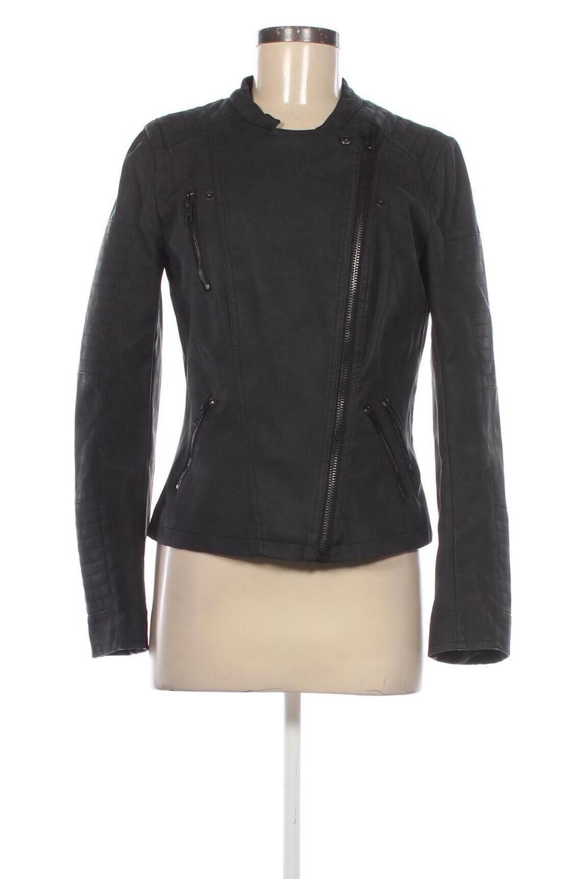 Damen Lederjacke ONLY, Größe M, Farbe Schwarz, Preis € 18,64