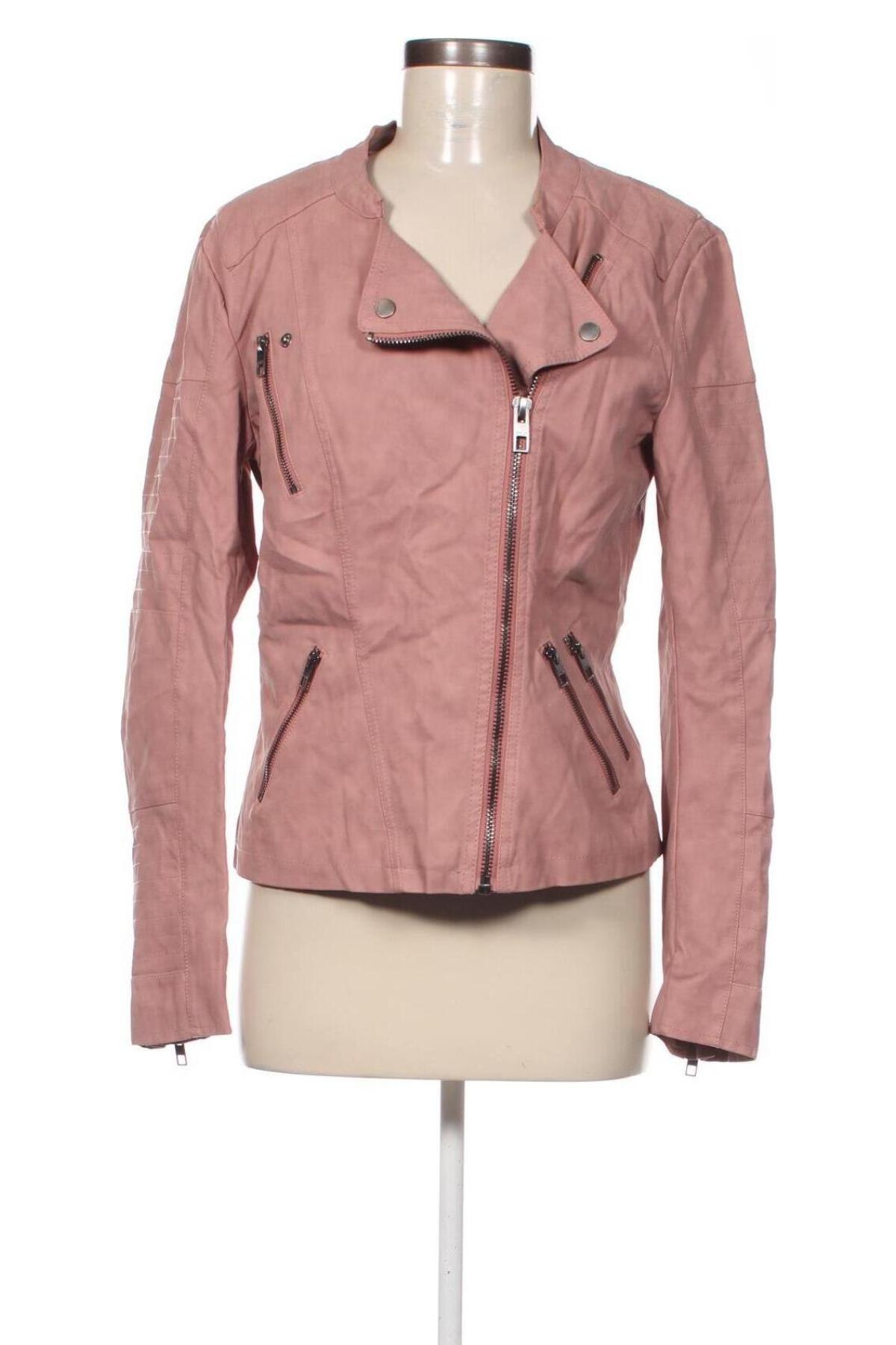 Damen Lederjacke ONLY, Größe M, Farbe Rosa, Preis € 14,99