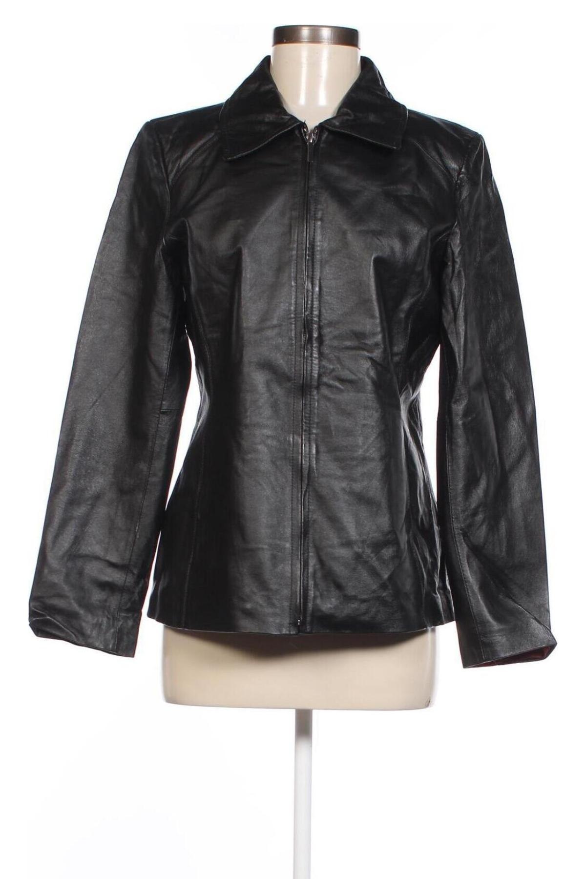 Damen Lederjacke Worthington, Größe S, Farbe Schwarz, Preis € 37,99