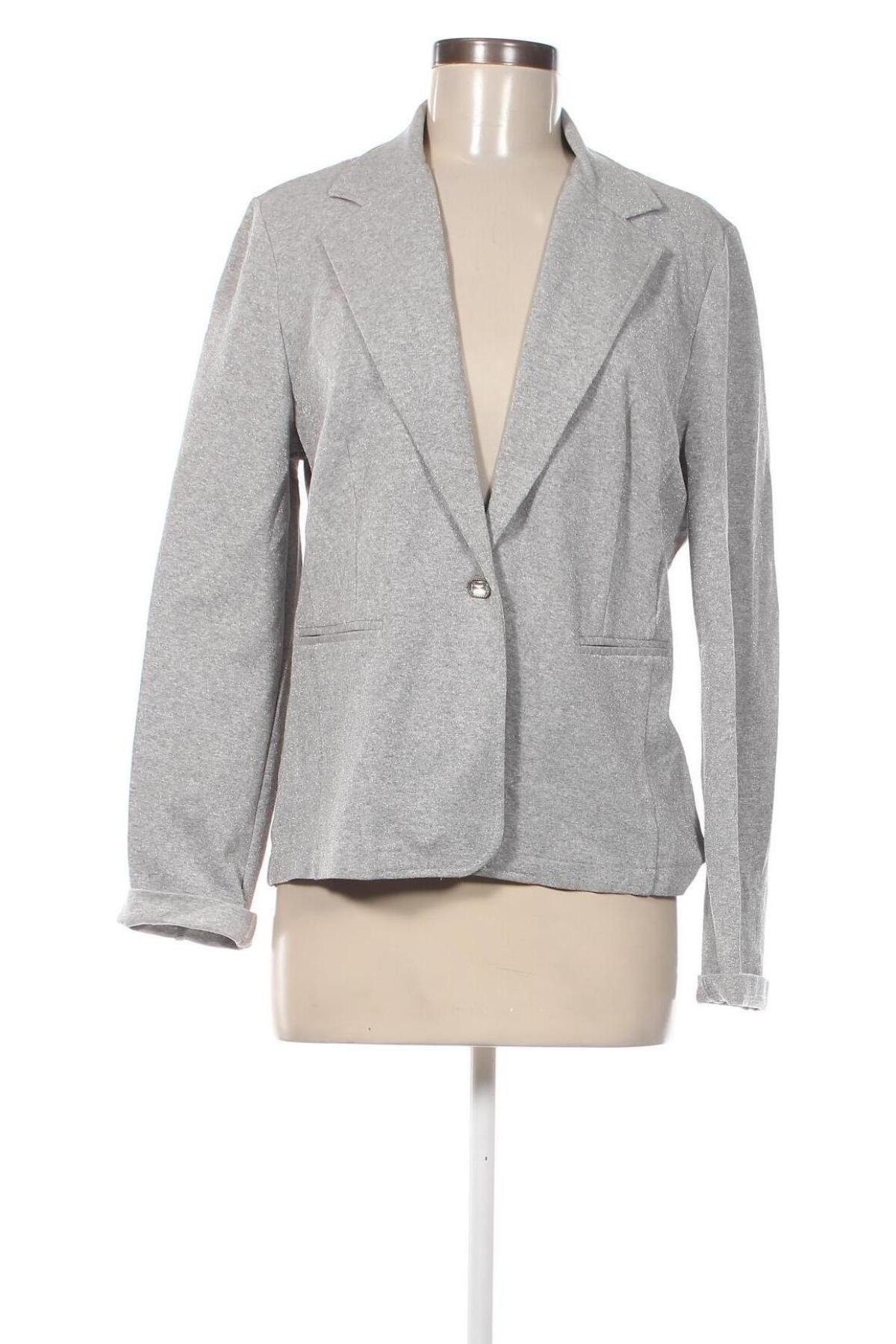 Damen Blazer, Größe M, Farbe Grau, Preis 15,99 €