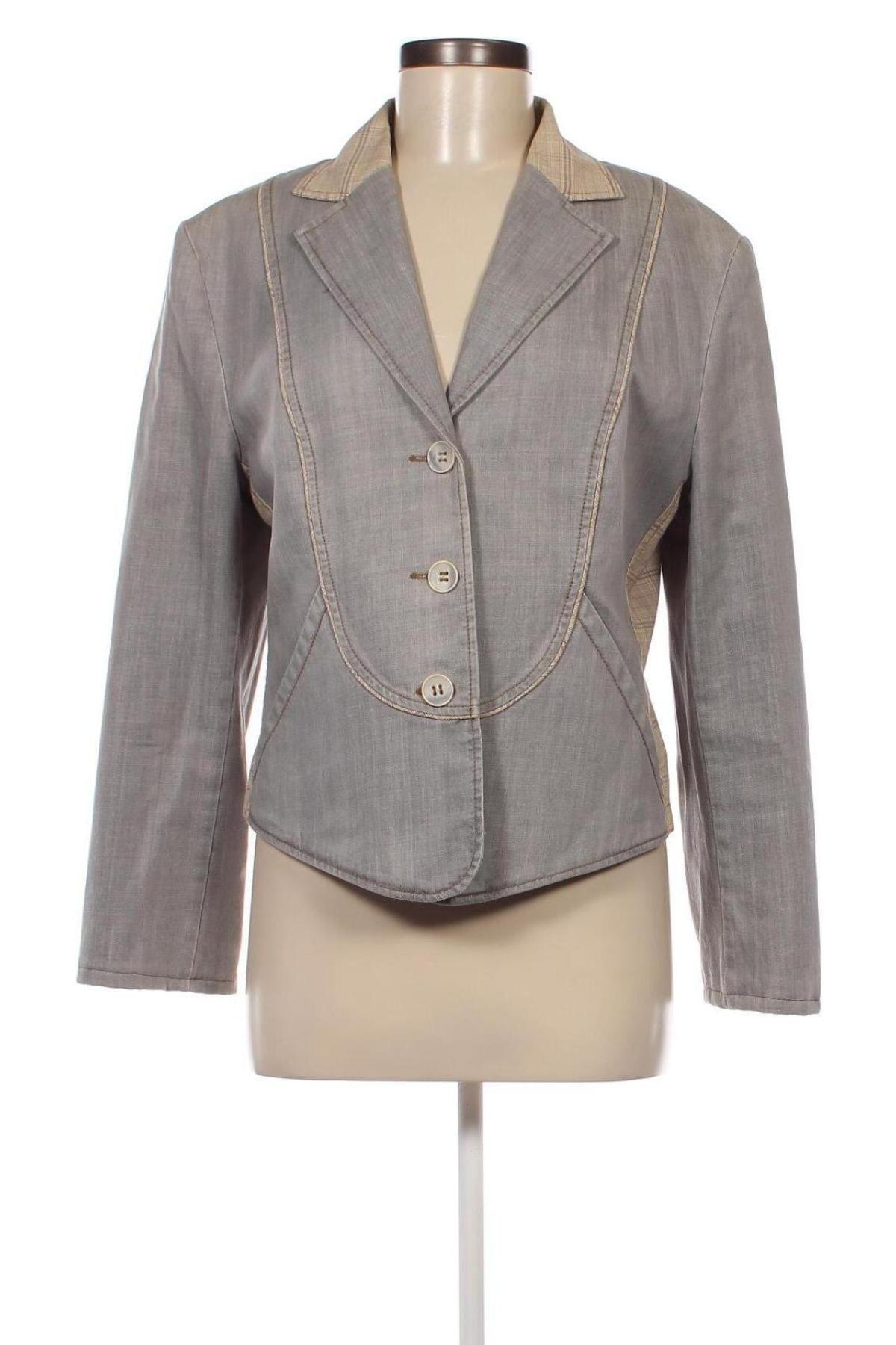 Damen Blazer Bobo Zander, Größe L, Farbe Grau, Preis € 24,99