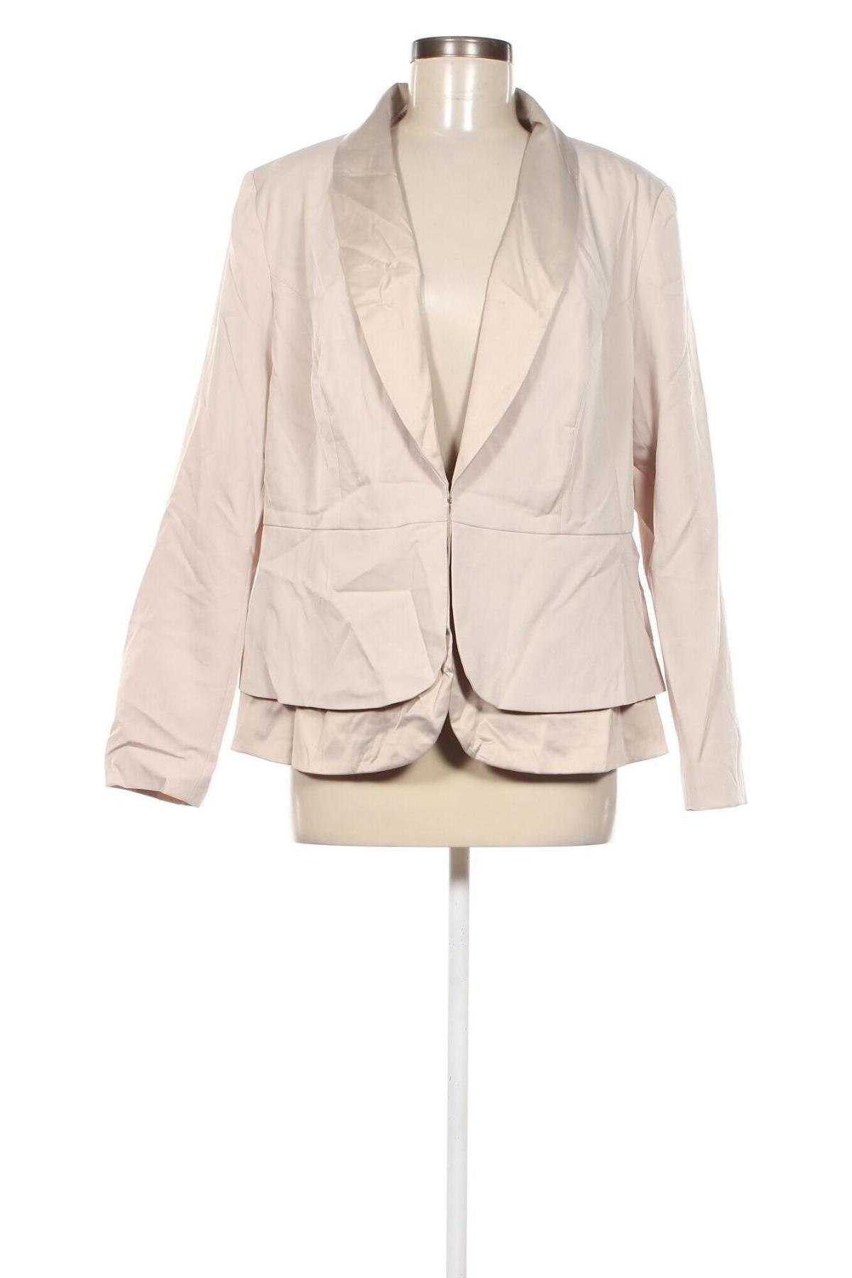 Damen Blazer Bpc Bonprix Collection, Größe XL, Farbe Beige, Preis 33,99 €