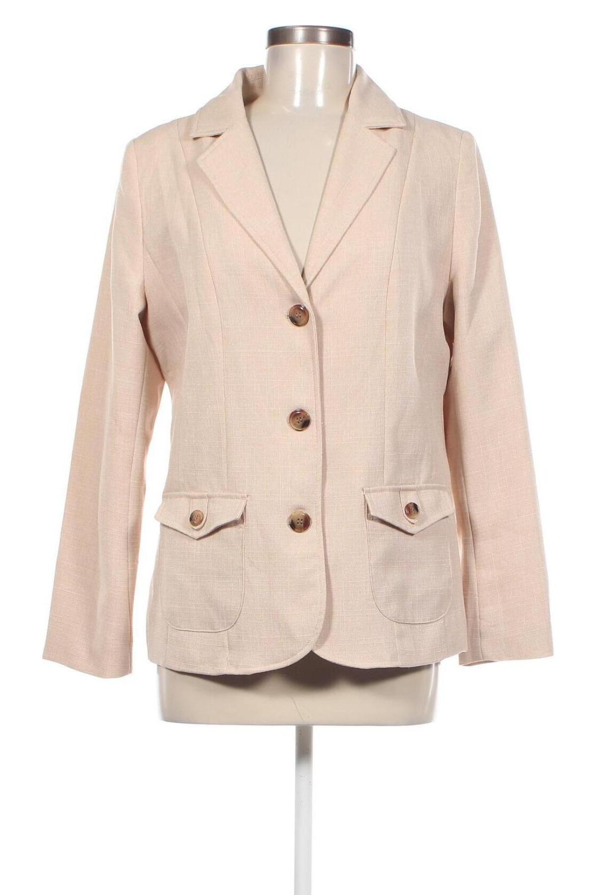 Damen Blazer Fair Lady, Größe L, Farbe Beige, Preis 13,99 €