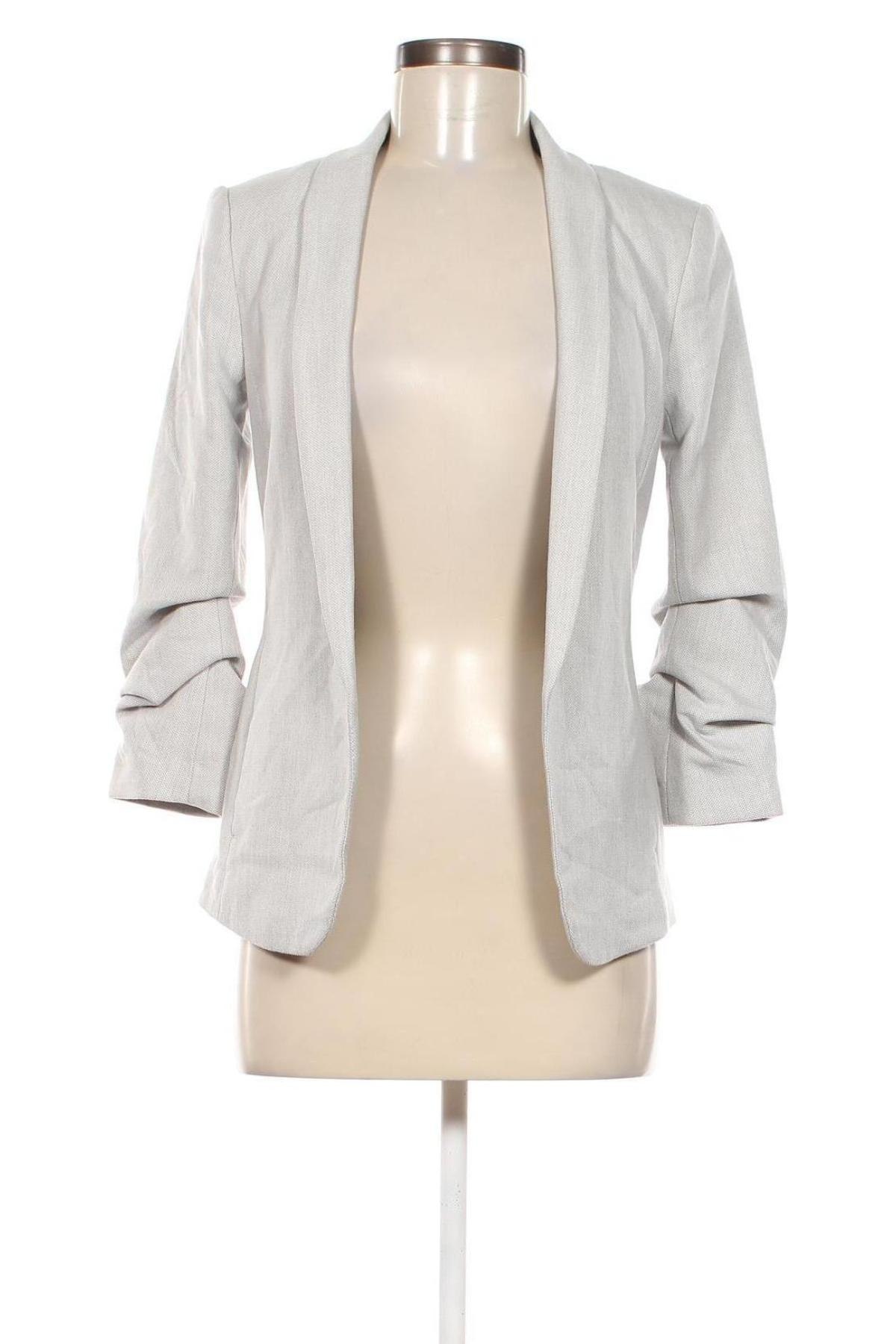 Damen Blazer H&M, Größe XS, Farbe Grau, Preis 13,99 €