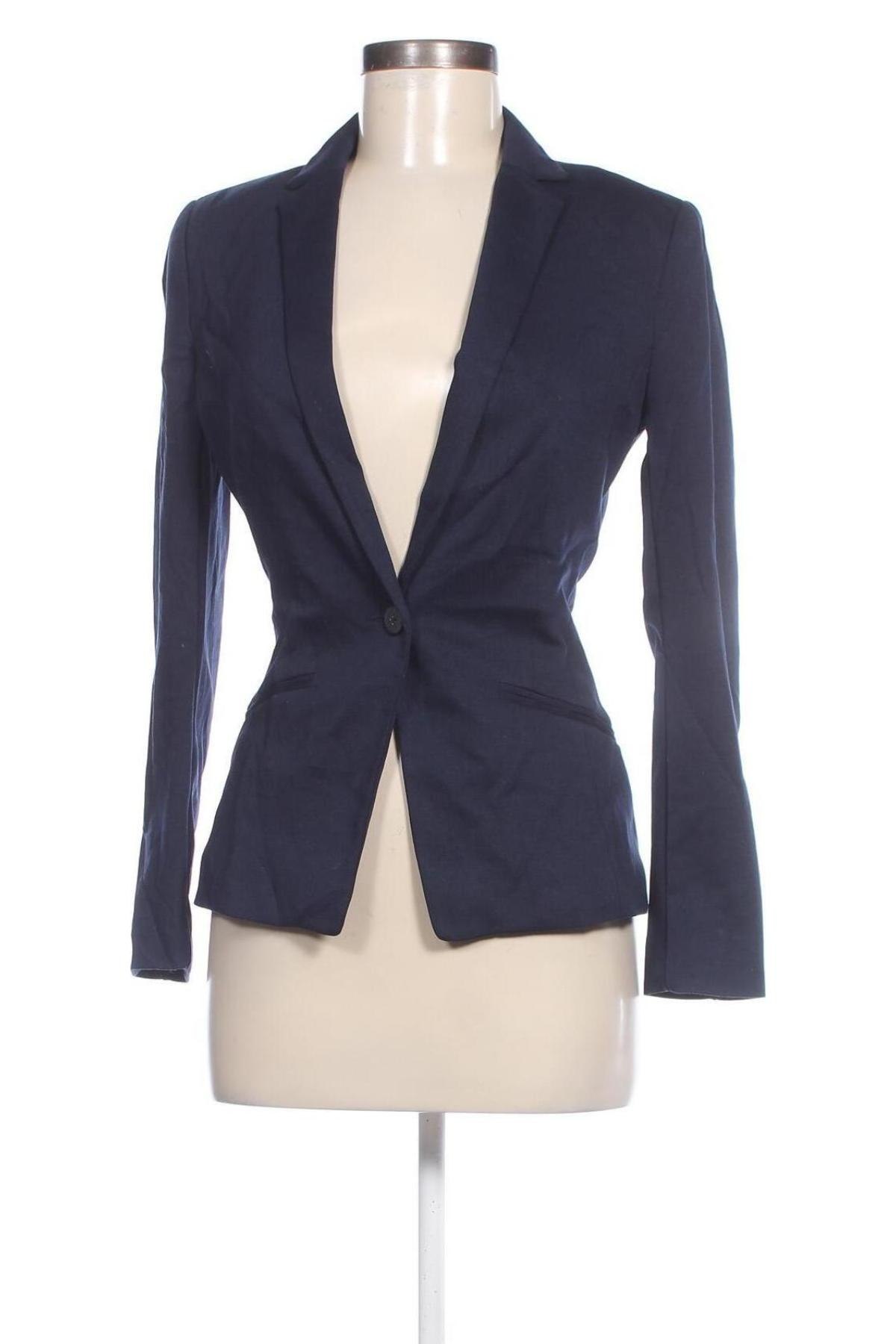 Damen Blazer H&M, Größe XS, Farbe Blau, Preis 33,99 €