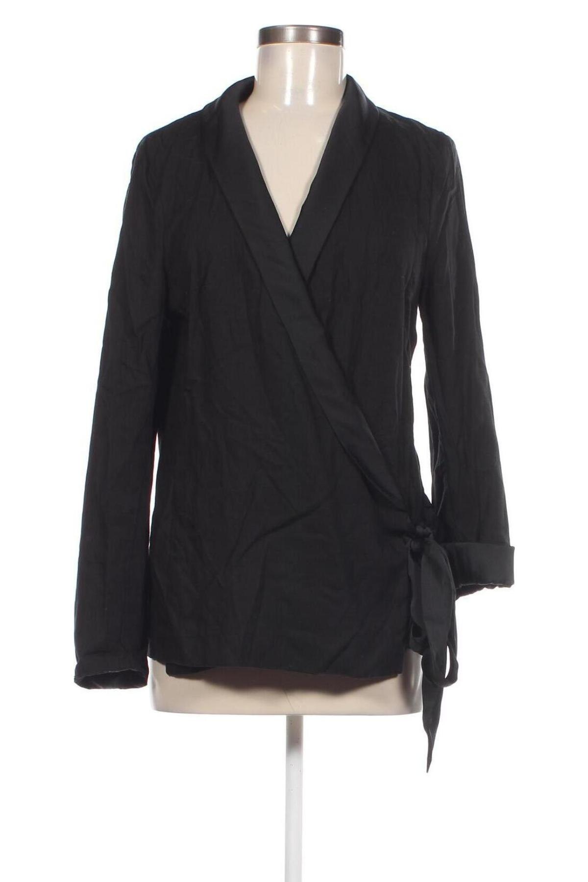 Sacou de femei H&M Conscious Collection, Mărime M, Culoare Negru, Preț 63,99 Lei