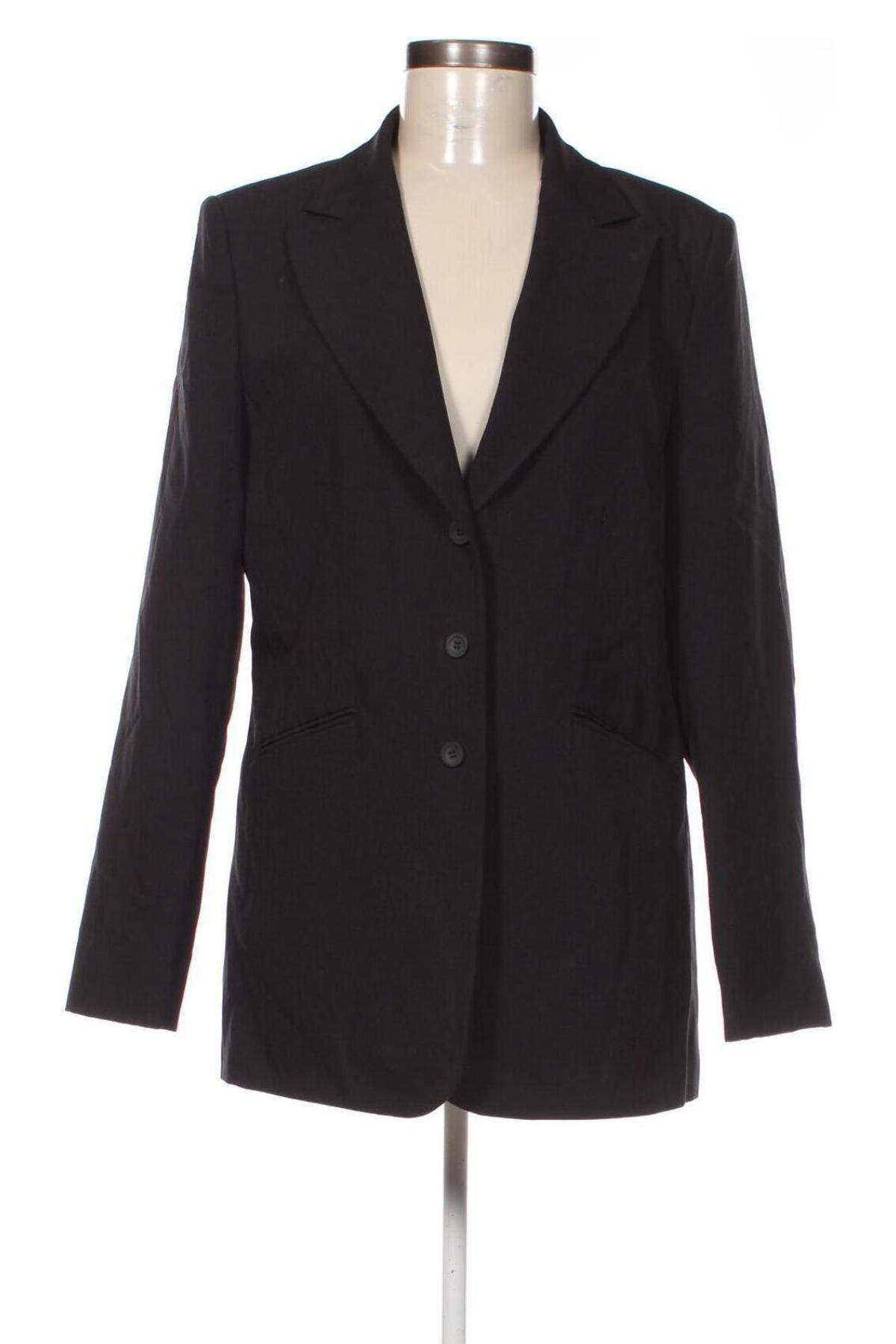 Damen Blazer KappAhl, Größe L, Farbe Schwarz, Preis 11,99 €