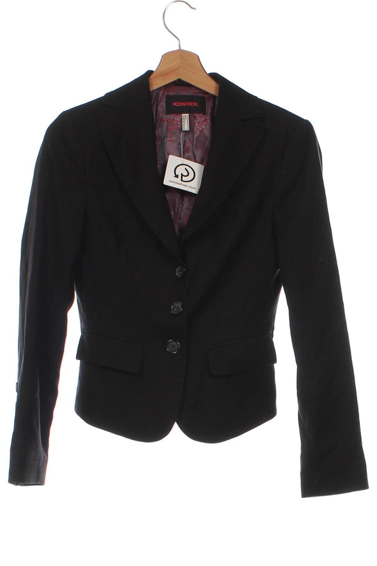 Damen Blazer Kensol, Größe XS, Farbe Schwarz, Preis 24,99 €