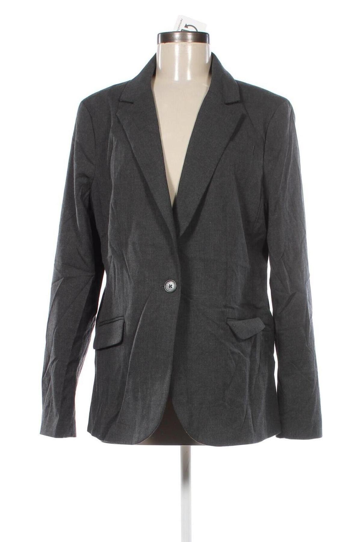 Damen Blazer Lands' End, Größe L, Farbe Grau, Preis 33,99 €