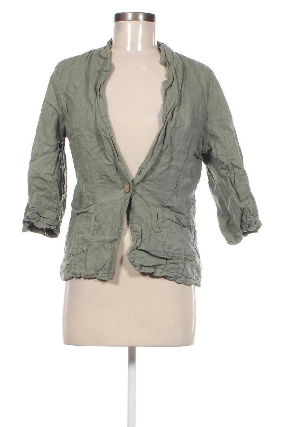 Sacou de femei Made In Italy, Mărime M, Culoare Verde, Preț 71,99 Lei