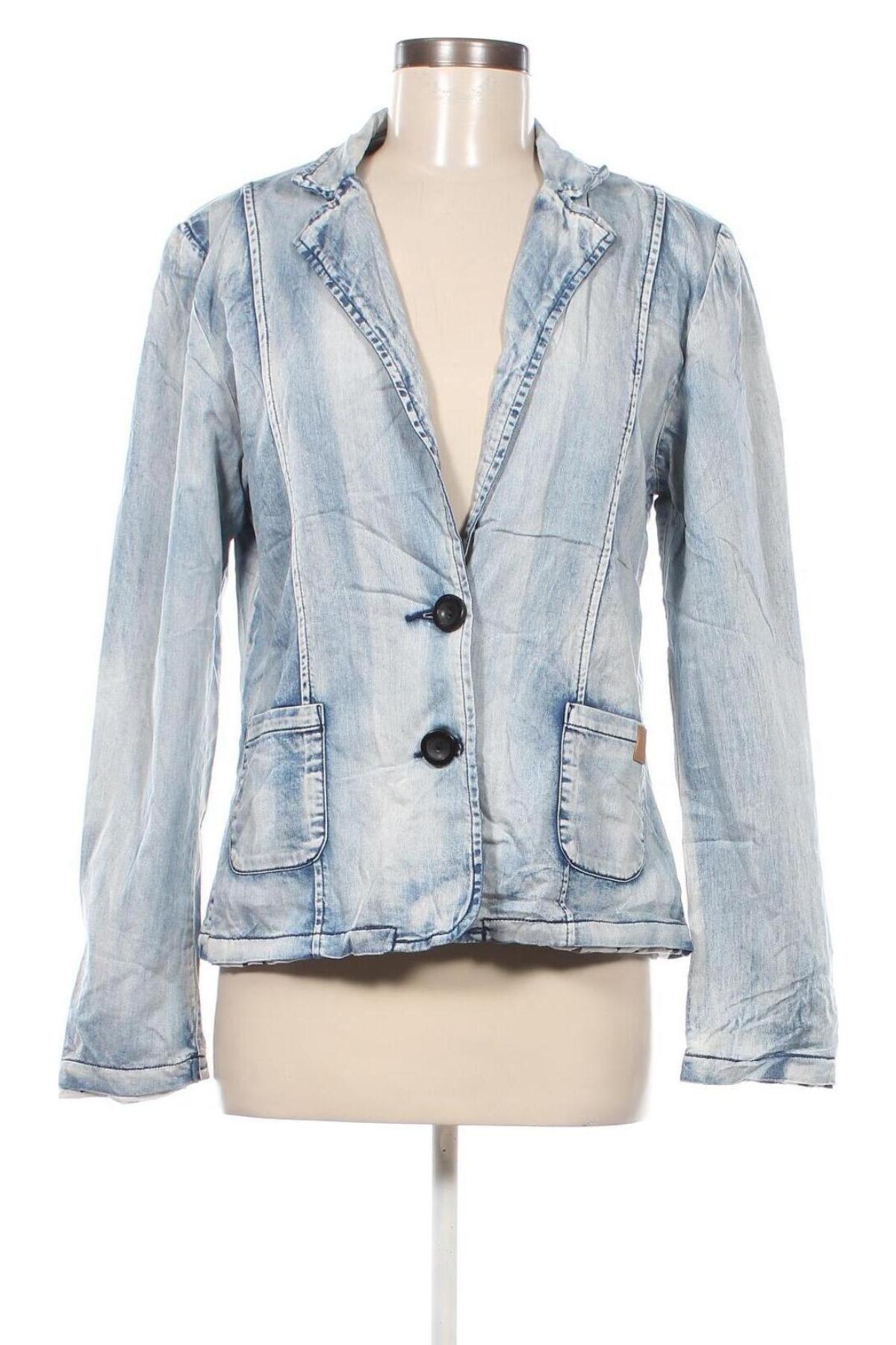 Damen Blazer Numph, Größe M, Farbe Blau, Preis 26,99 €