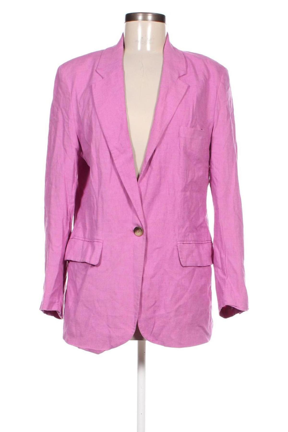 Damen Blazer Pull&Bear, Größe S, Farbe Lila, Preis € 15,99