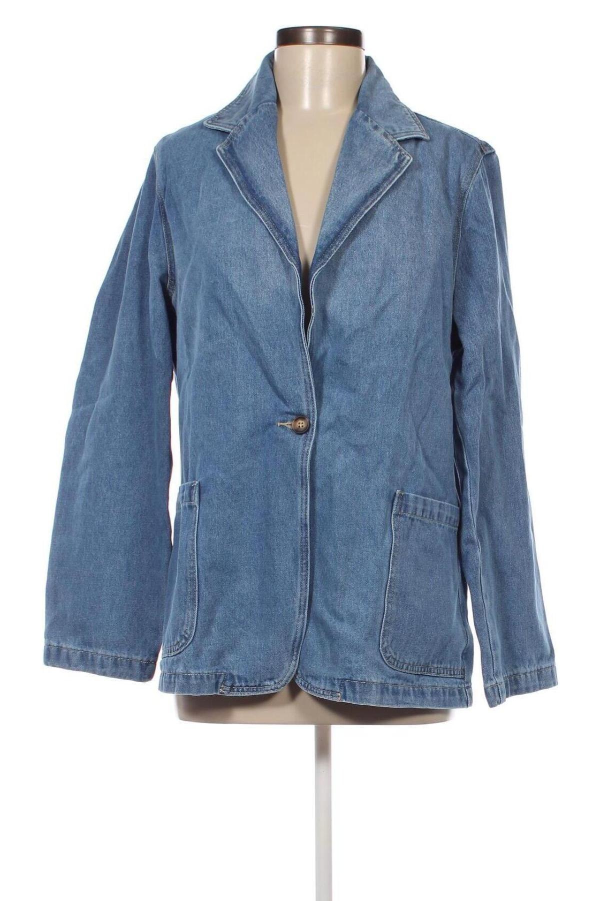 Damen Blazer SHEIN, Größe M, Farbe Blau, Preis € 13,99