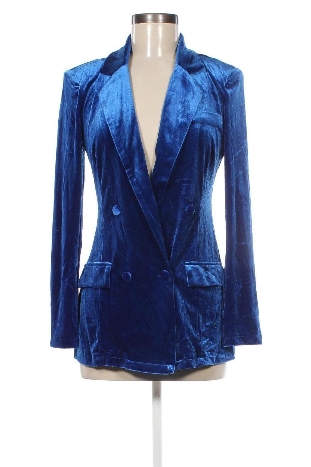 Damen Blazer SHEIN, Größe XS, Farbe Blau, Preis € 6,99