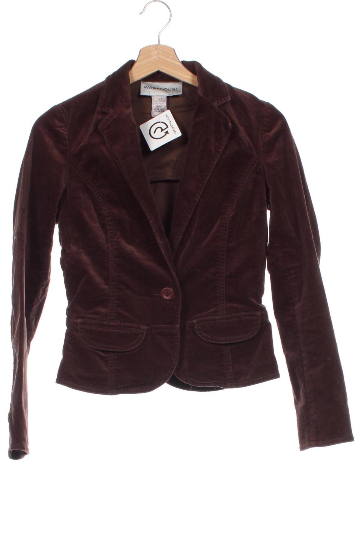 Damen Blazer Warehouse, Größe XS, Farbe Braun, Preis € 24,99