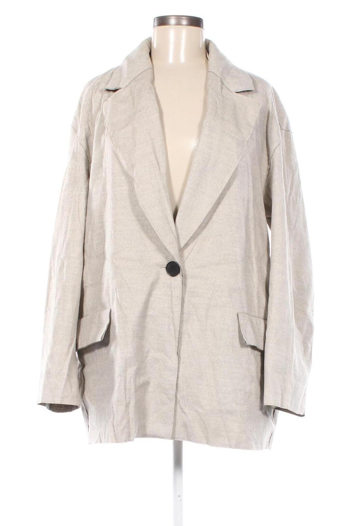 Damen Blazer Zara, Größe XL, Farbe Beige, Preis € 11,99