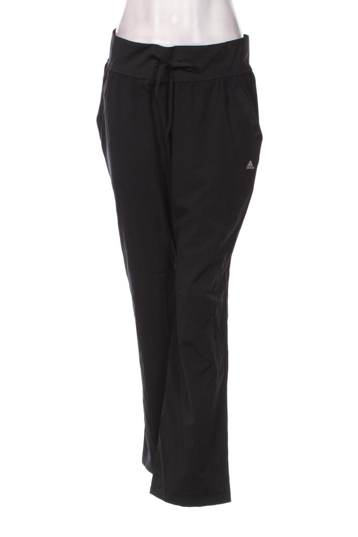 Pantaloni trening de femei Adidas, Mărime L, Culoare Negru, Preț 134,99 Lei