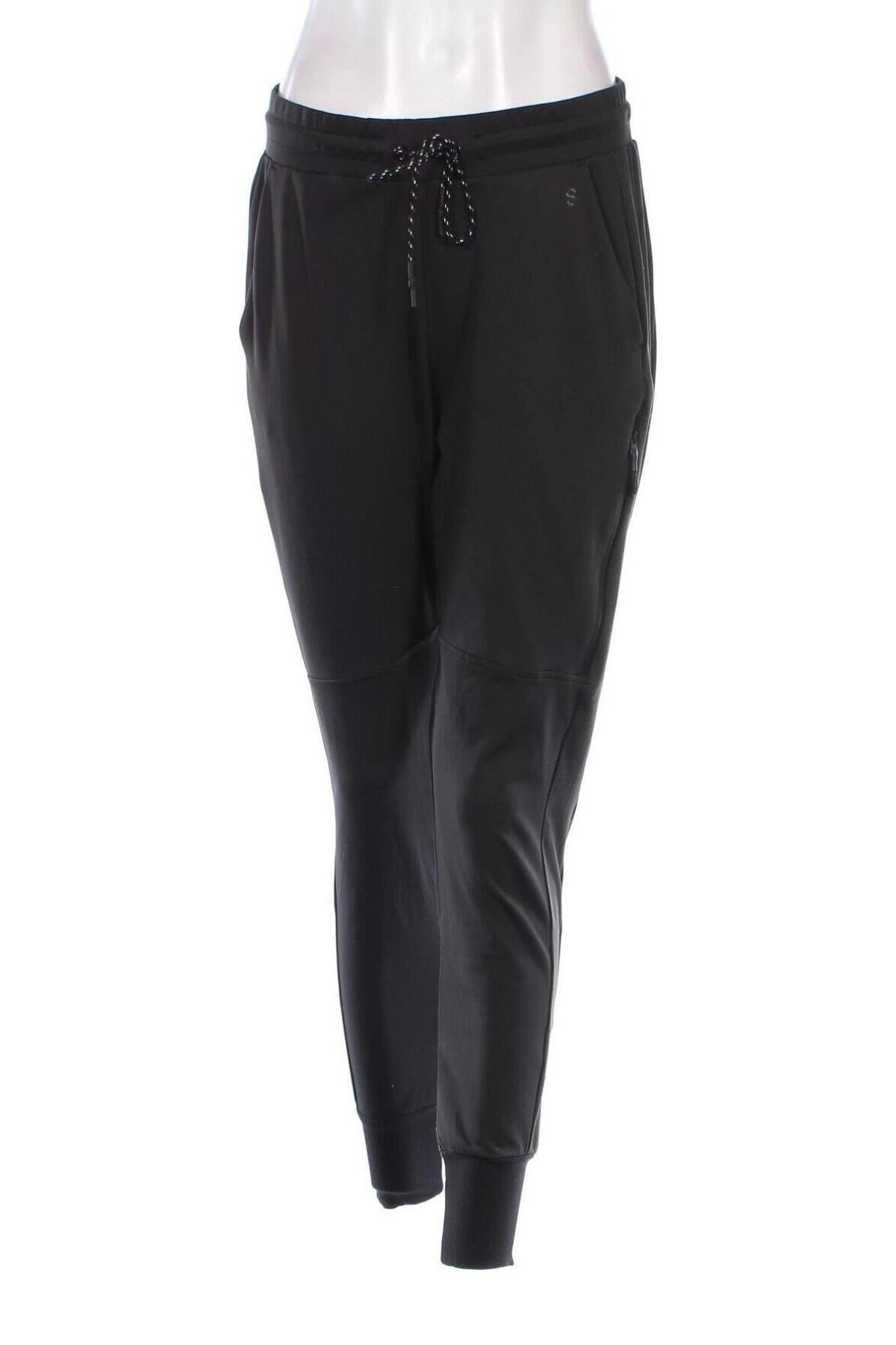 Pantaloni trening de femei H&M Sport, Mărime S, Culoare Negru, Preț 95,99 Lei