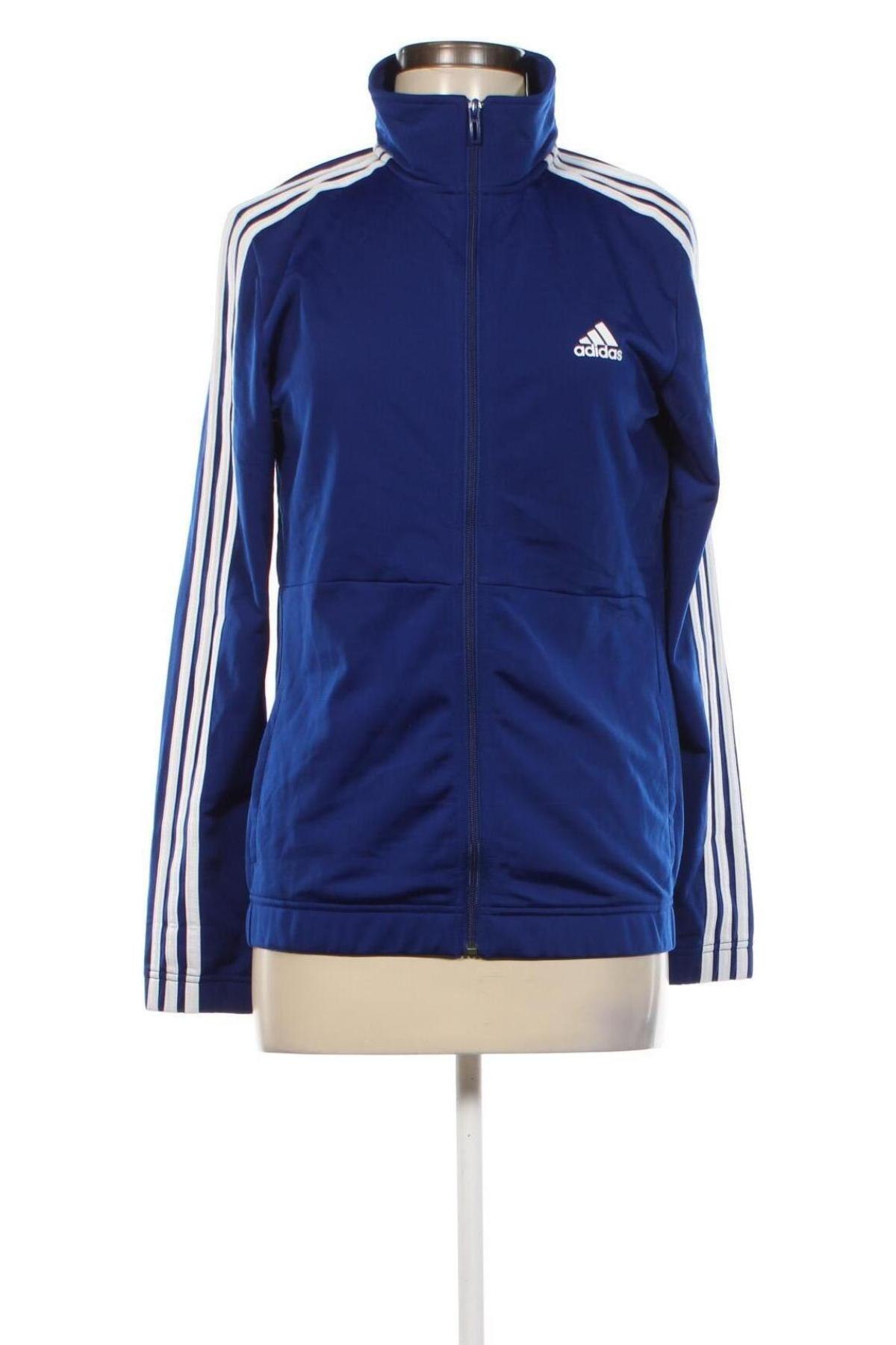 Damen Sportoberteil Adidas, Größe M, Farbe Blau, Preis € 33,99