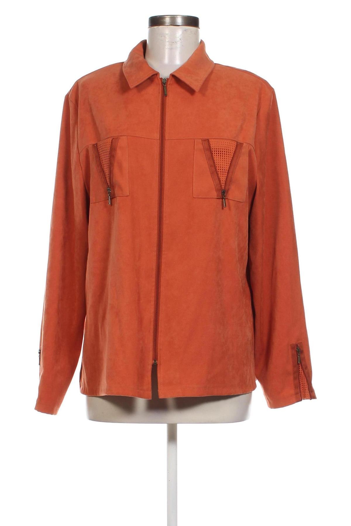 Damenjacke, Größe L, Farbe Orange, Preis 8,99 €