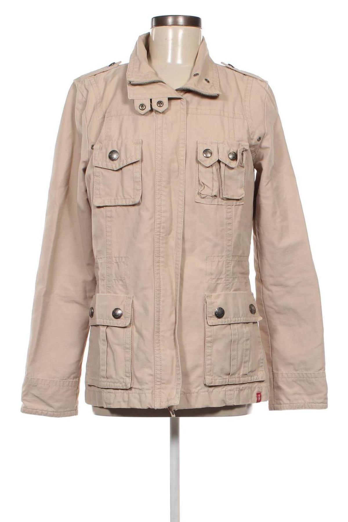 Damenjacke Edc By Esprit, Größe L, Farbe Beige, Preis 24,99 €