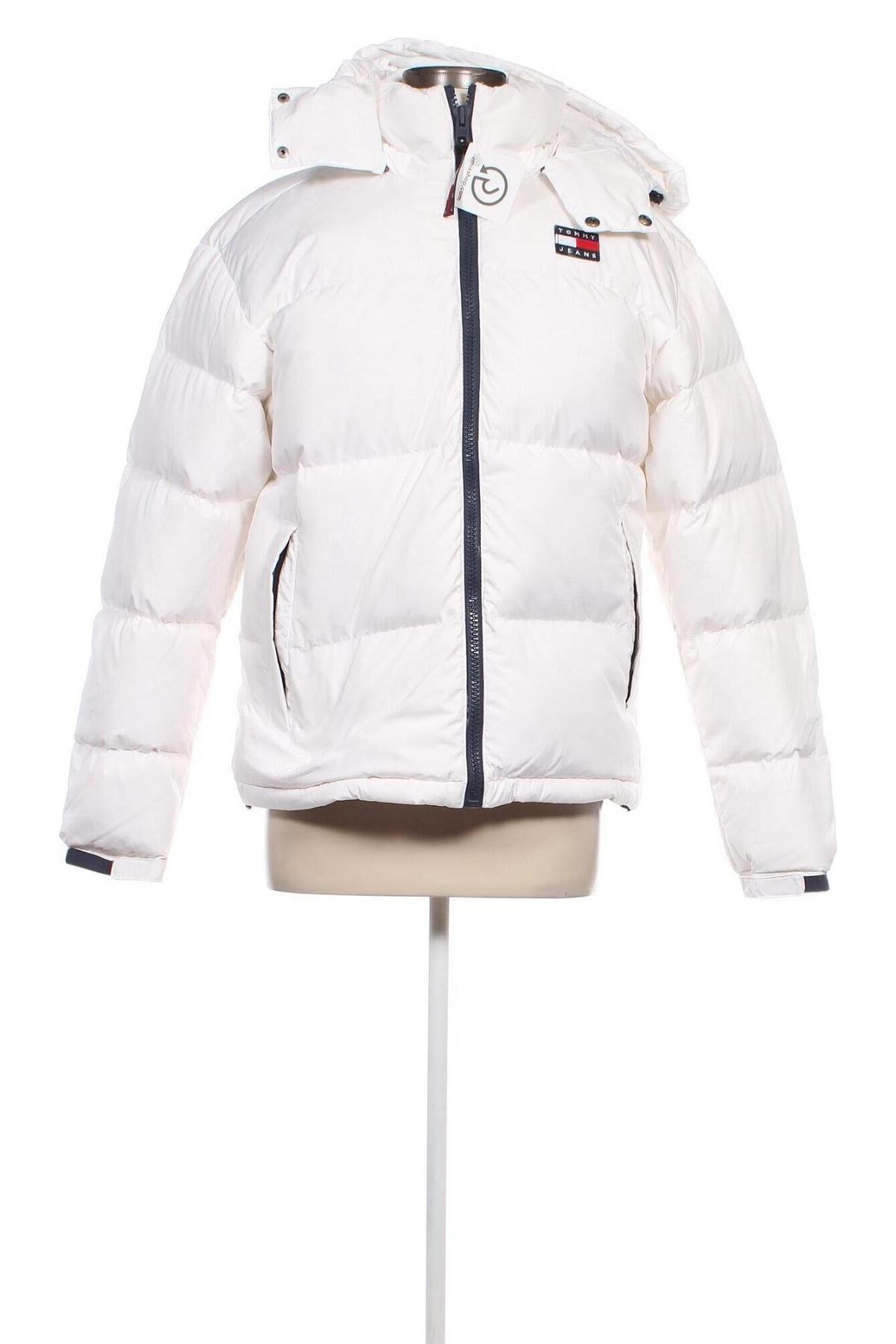 Damenjacke Tommy Jeans, Größe S, Farbe Weiß, Preis 172,99 €